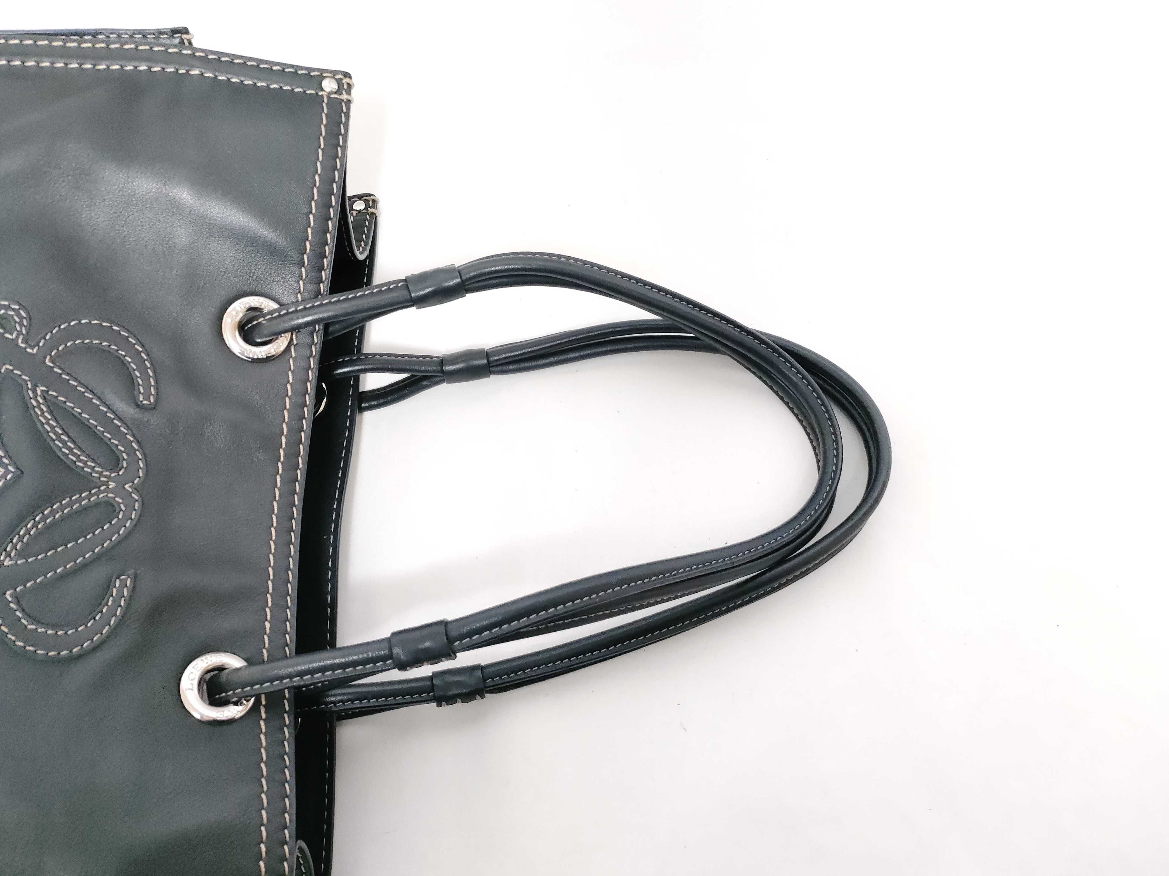 Shopper Tote Bag, Black Tote Bag — view 3