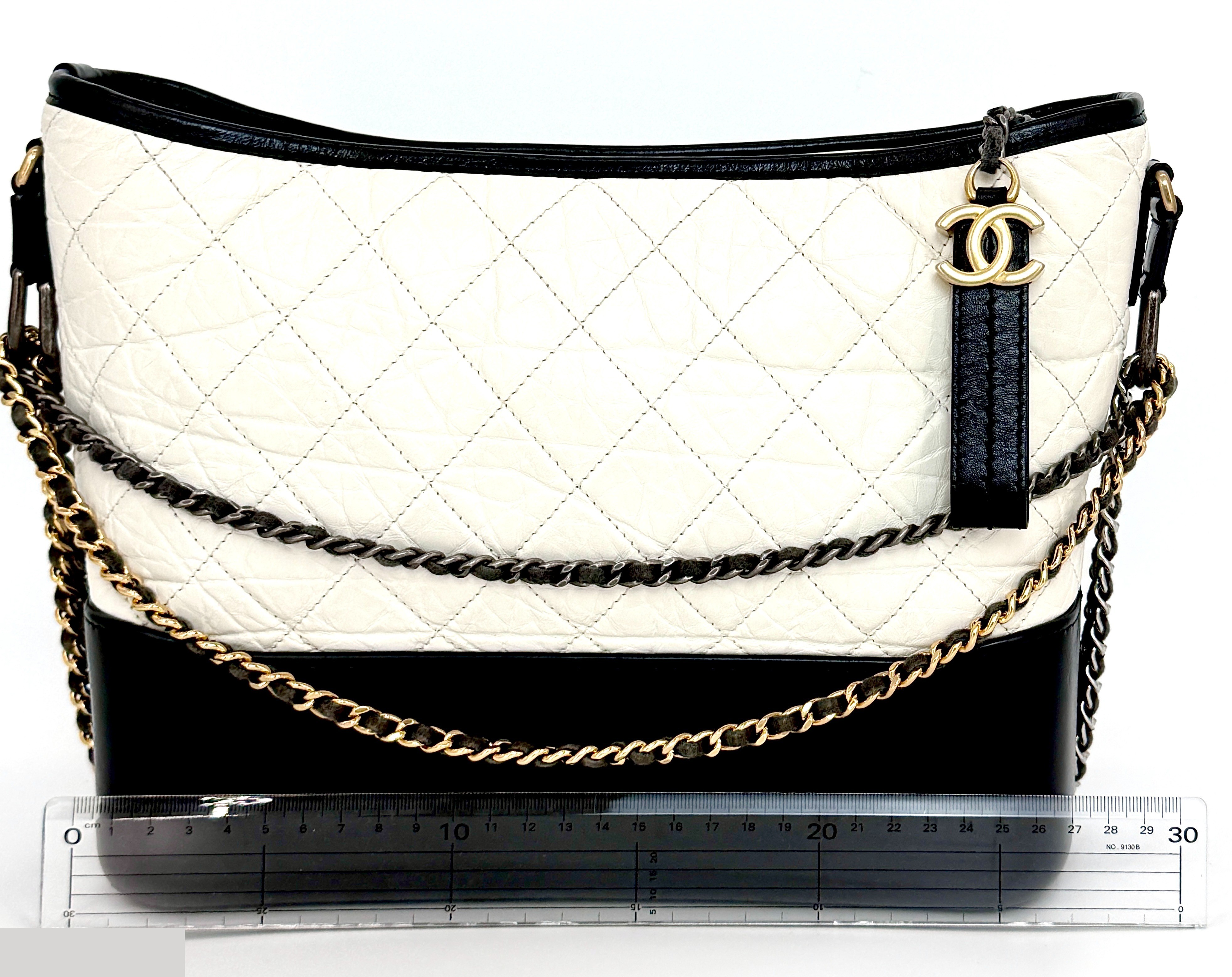 Gabrielle de Chanel, Serial No. 27, Leather Chain Shoulder Bag — view 2
