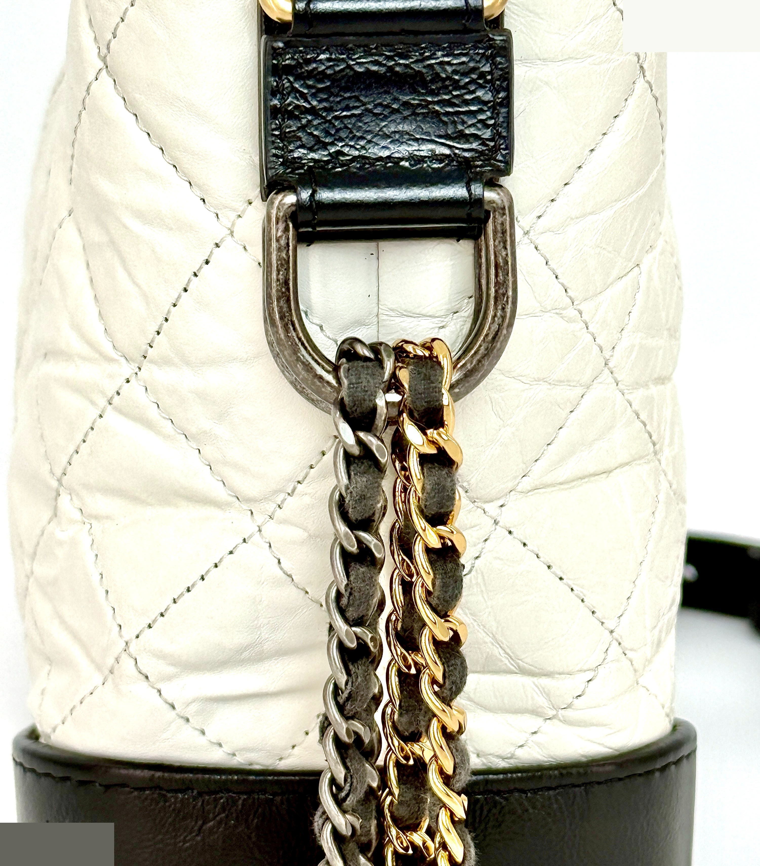 Gabrielle de Chanel, Serial No. 27, Leather Chain Shoulder Bag — view 7