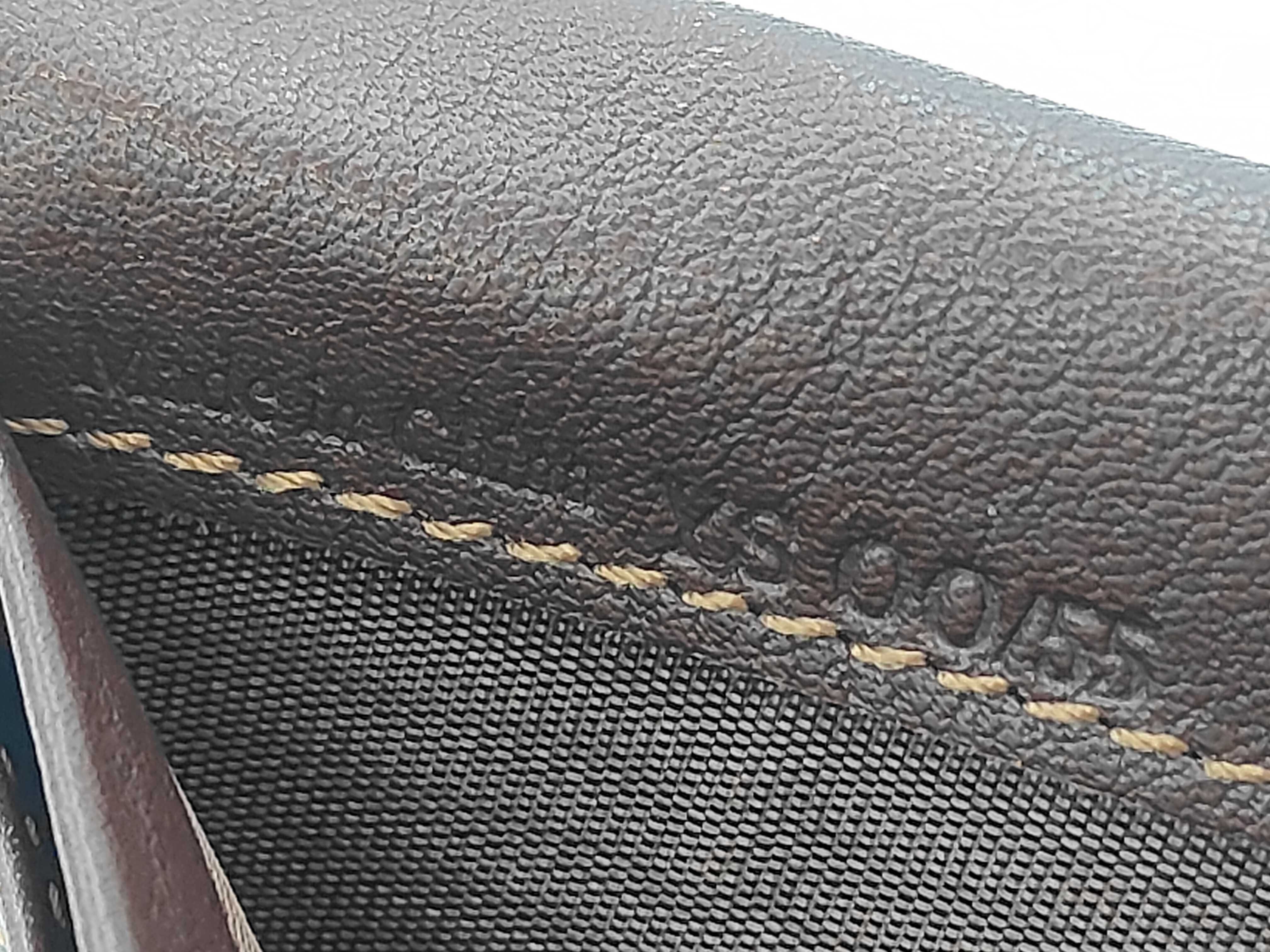 denim long wallet with box and dust bag, Macadam pattern. — view 7