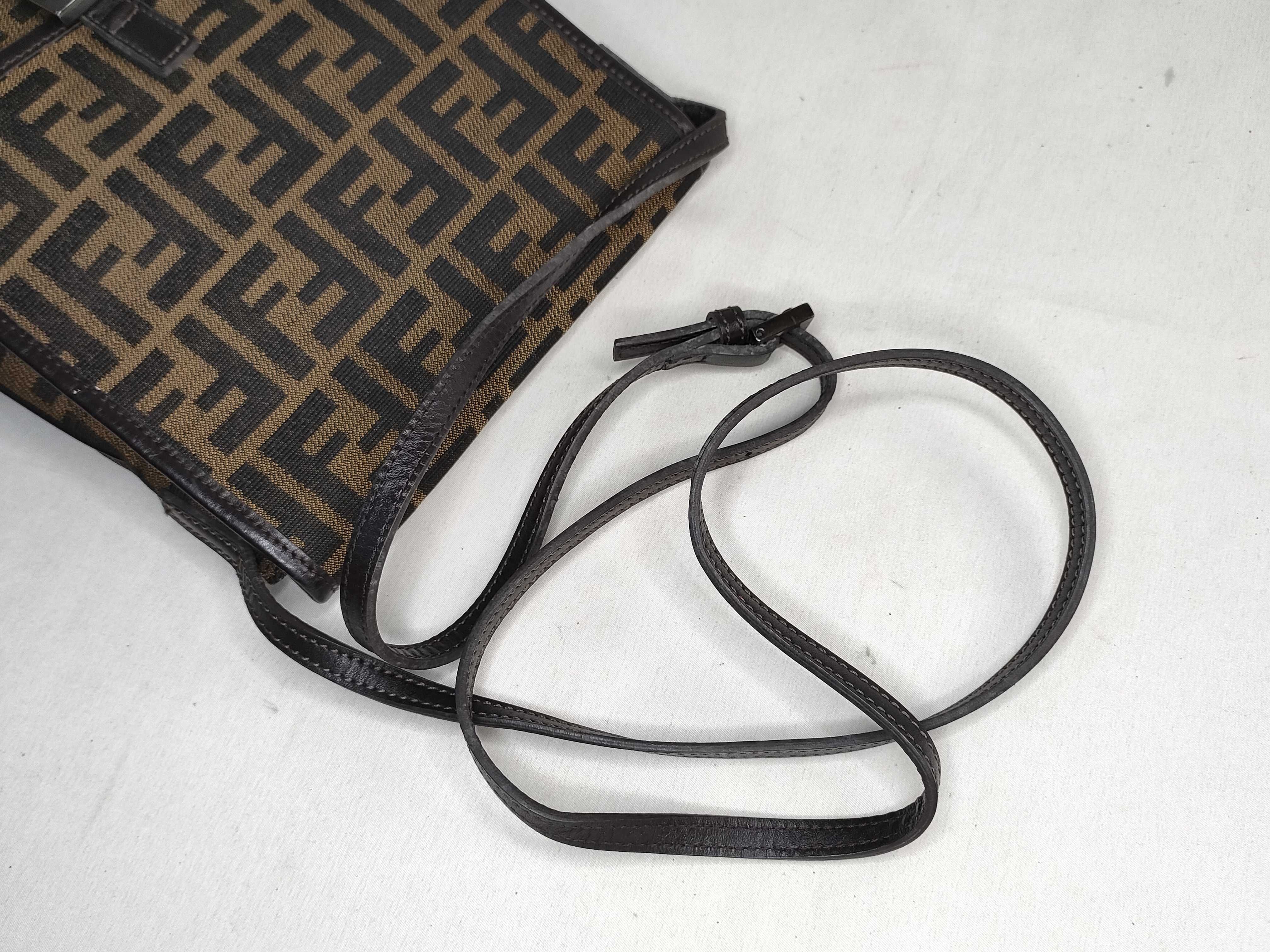 Zucca pattern Zucca canvas shoulder bag 8BT052 shoulder bag — view 3