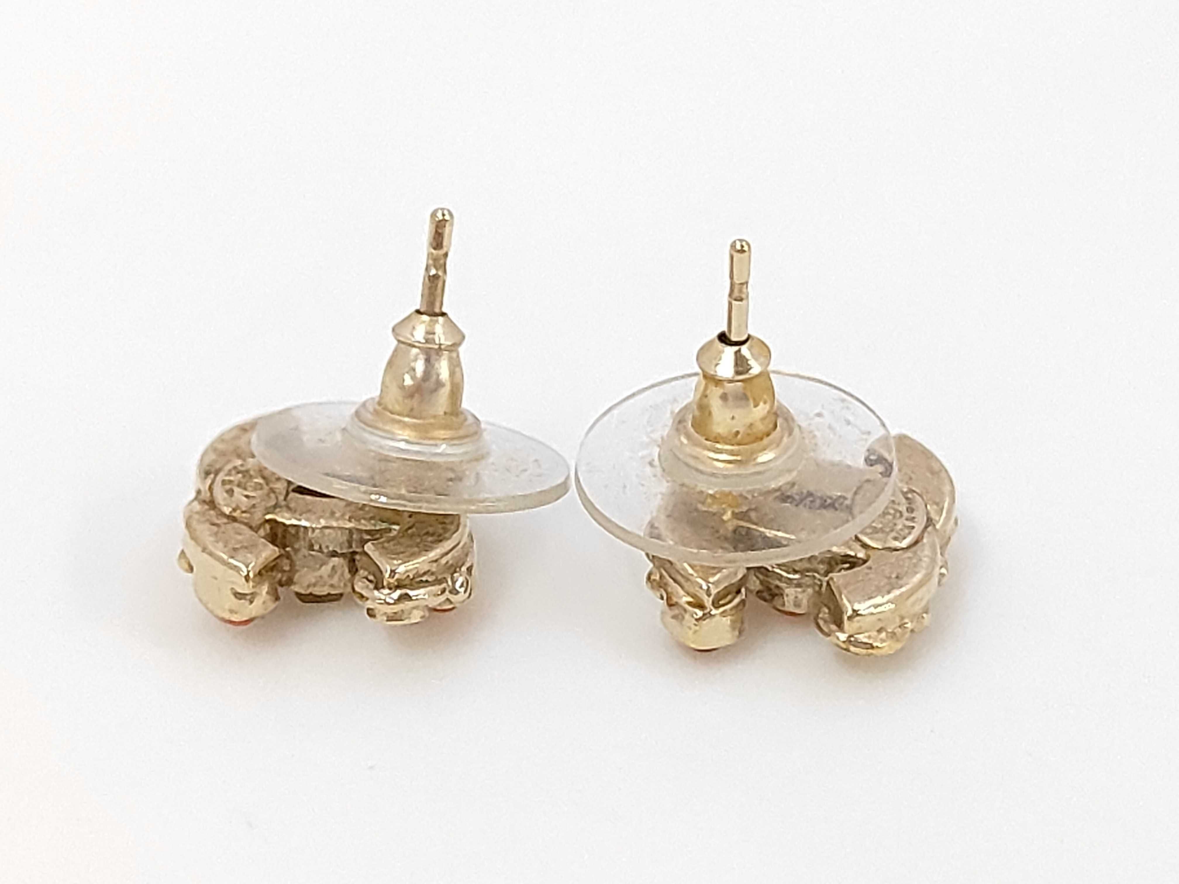 Rhinestone Earrings — view 3