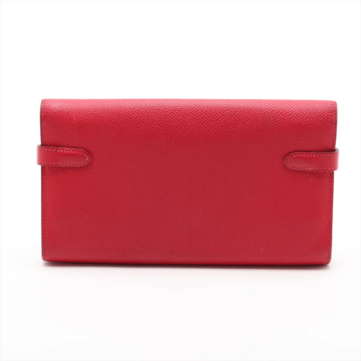 Kelly Wallet, Veau Epsom Leather, Long Wallet, Red with Gold Hardware R: 2014 — view 2