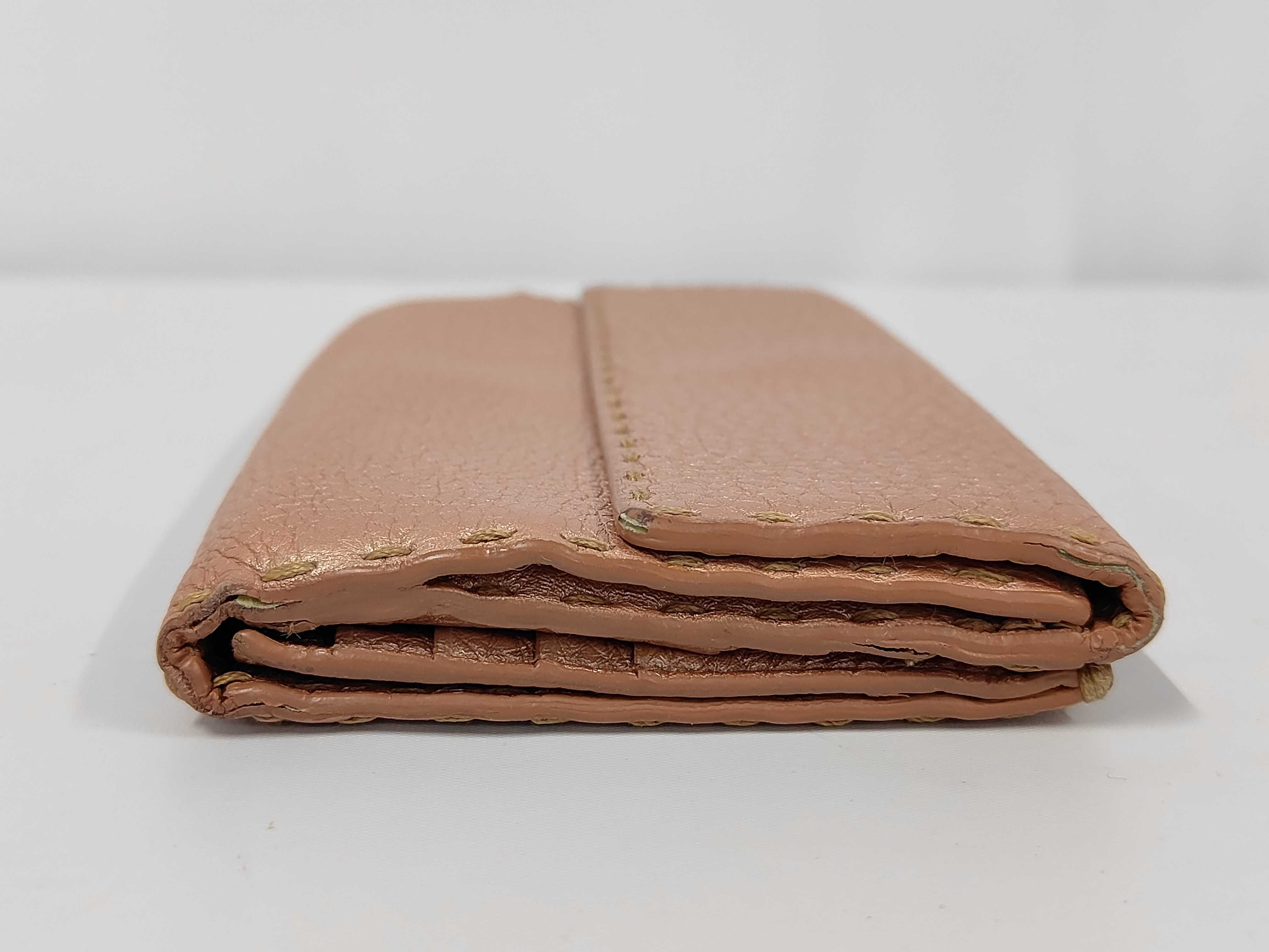 FENID Fendi Selleria Long Wallet Pink Wallet — view 5
