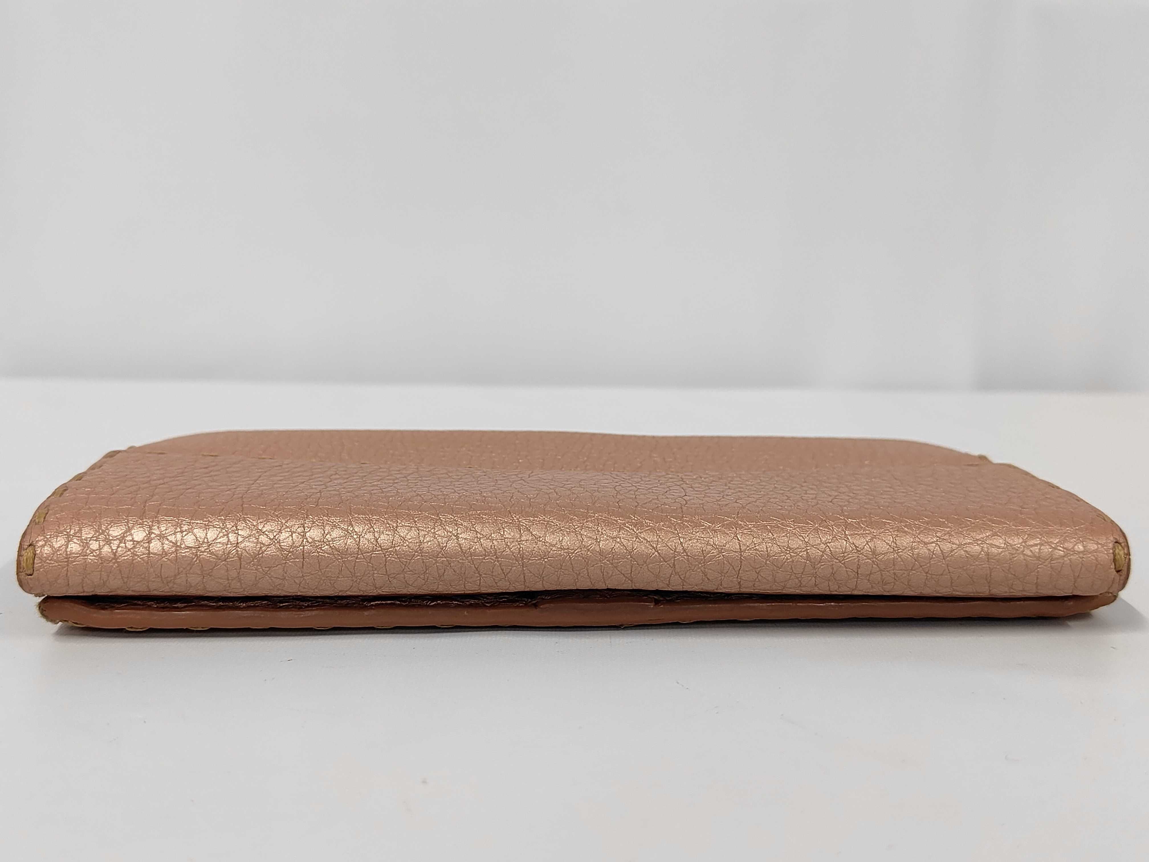 FENID Fendi Selleria Long Wallet Pink Wallet — view 6