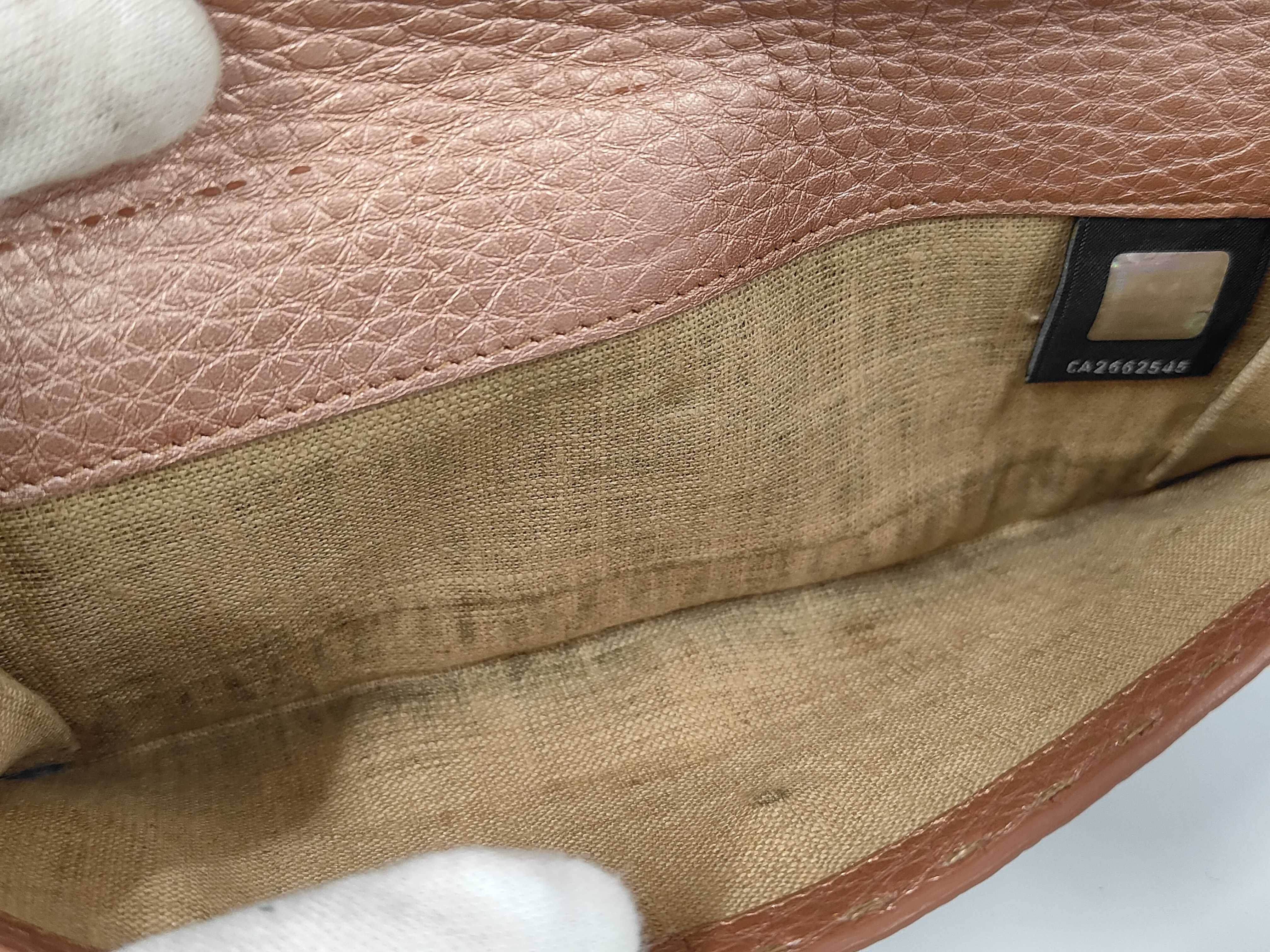 FENID Fendi Selleria Long Wallet Pink Wallet — view 9