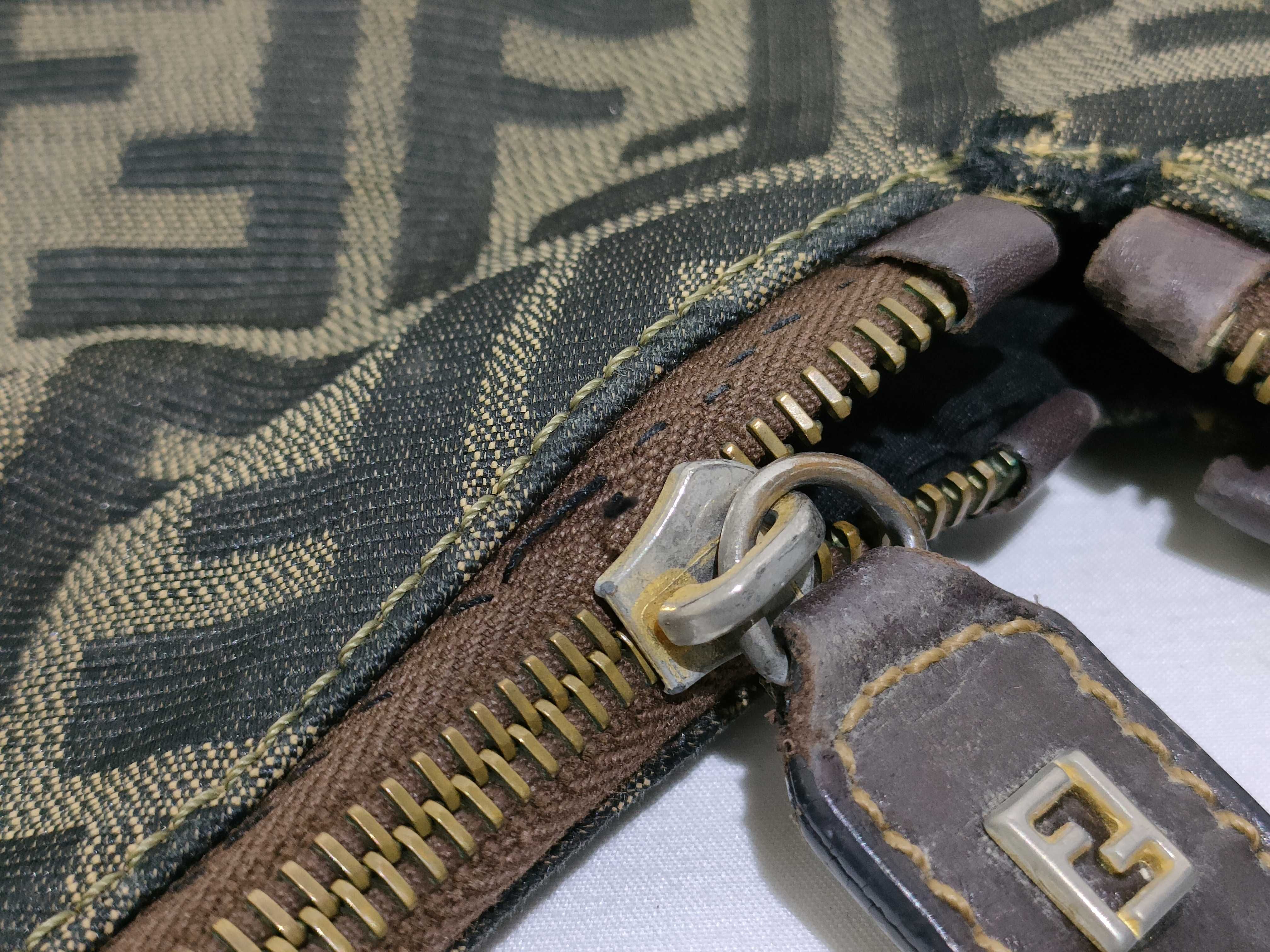 Zucca pattern Fendi Zucca shoulder bag — view 13