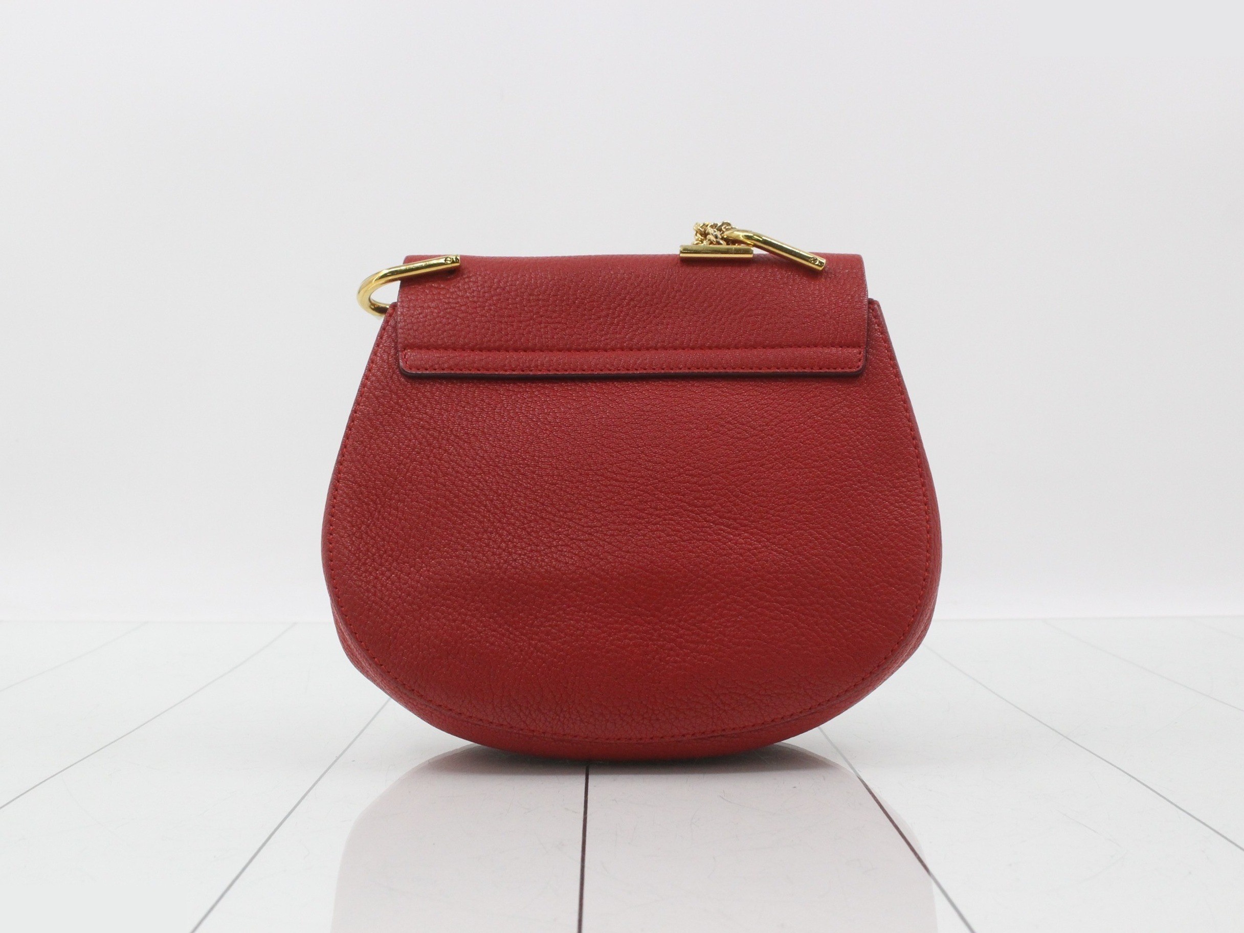 Drew Leather Chain Shoulder Bag — view 2