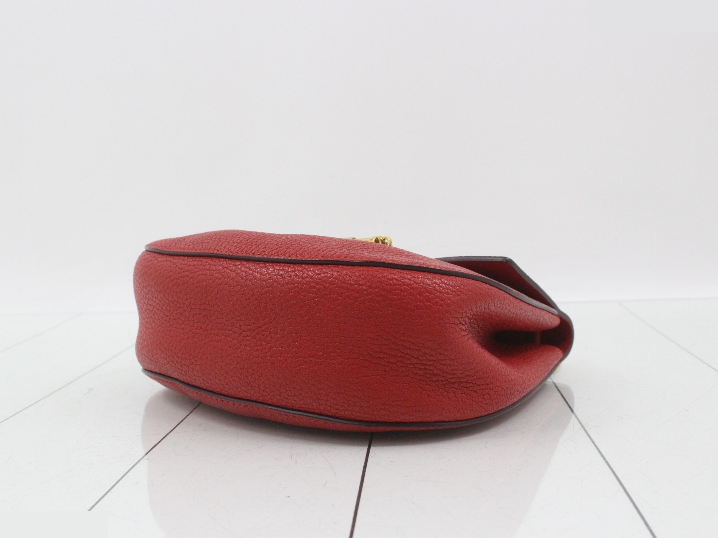 Drew Leather Chain Shoulder Bag — view 6