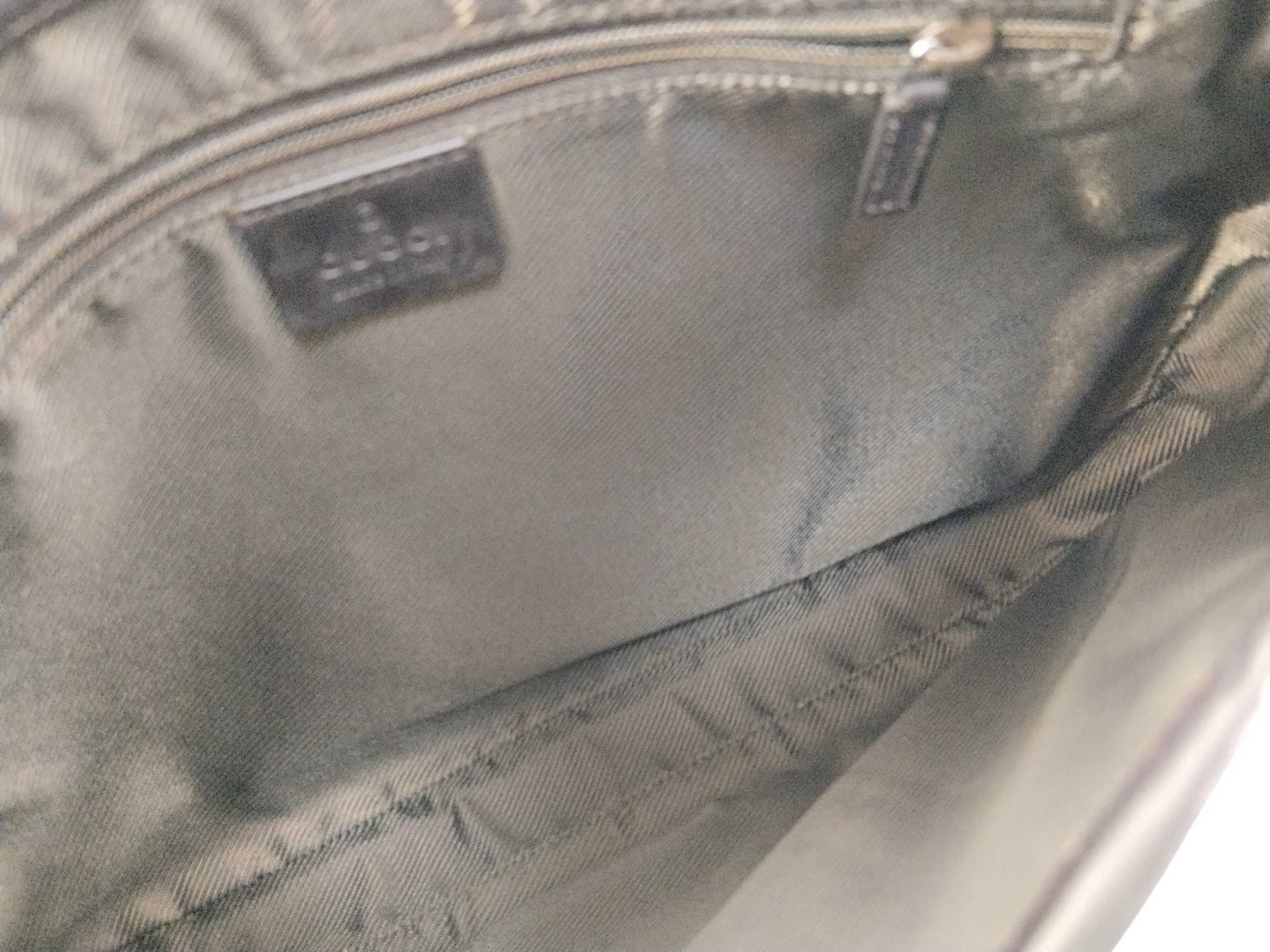 GG Supreme Gucci Jackie GG Canvas Sherry Line Shoulder Bag — view 10