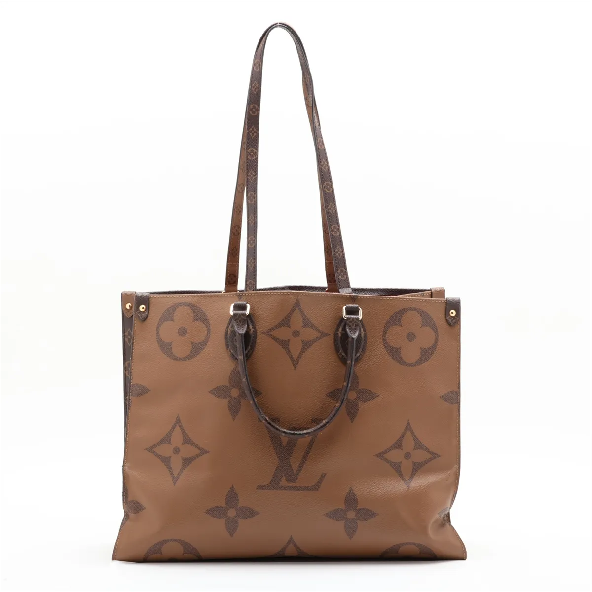 Monogram Giant OnTheGo GM M44576 NZ1199 Brown (RFID detected) — view 2
