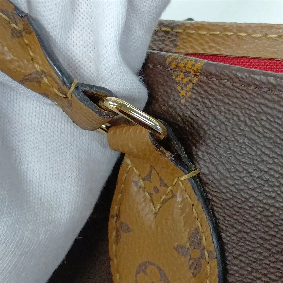 Monogram Giant OnTheGo GM M44576 NZ1199 Brown (RFID detected) — view 13