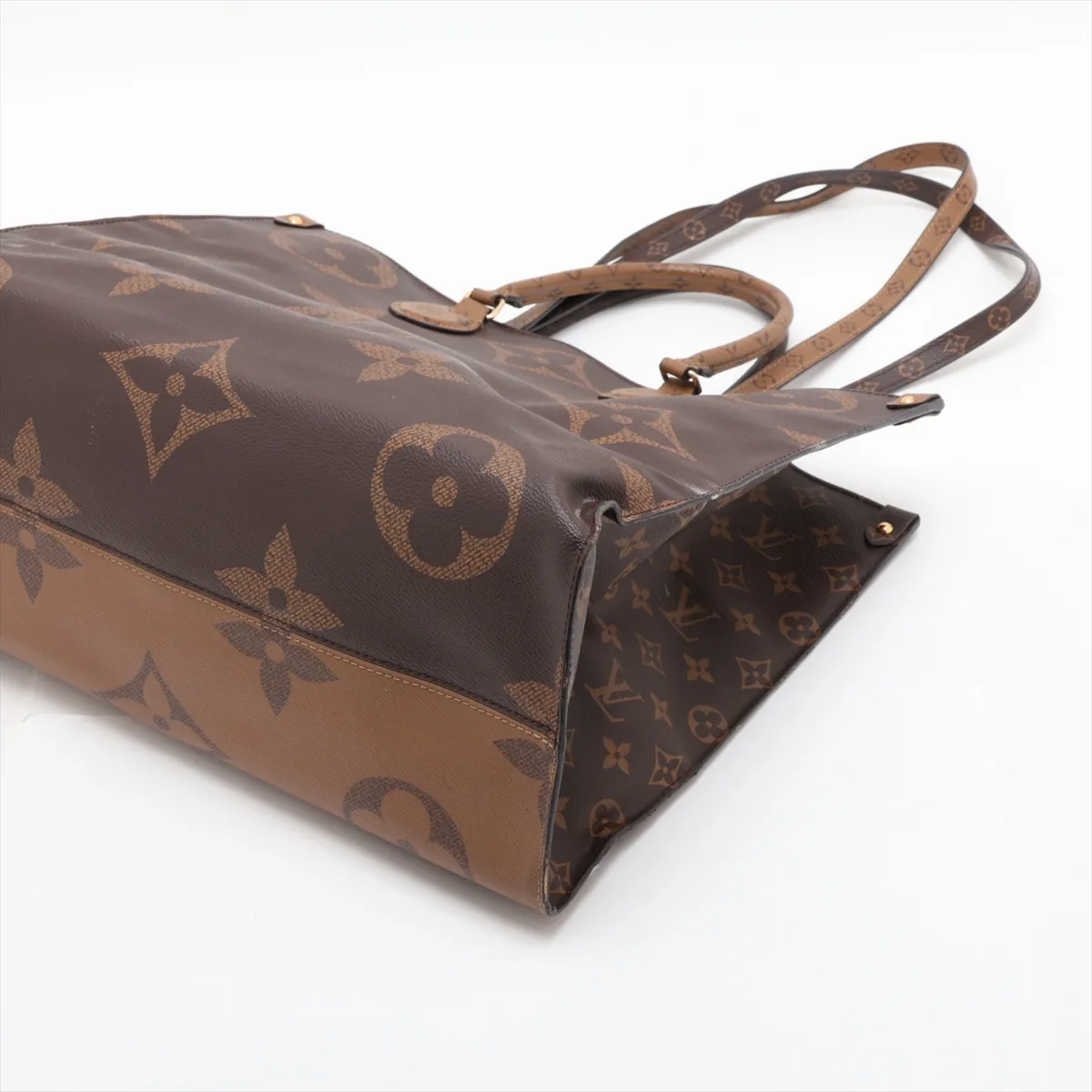 Monogram Giant OnTheGo GM M44576 NZ1199 Brown (RFID detected) — view 3