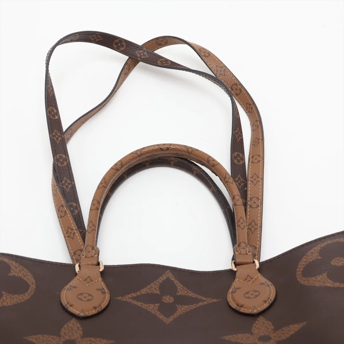 Monogram Giant OnTheGo GM M44576 NZ1199 Brown (RFID detected) — view 6