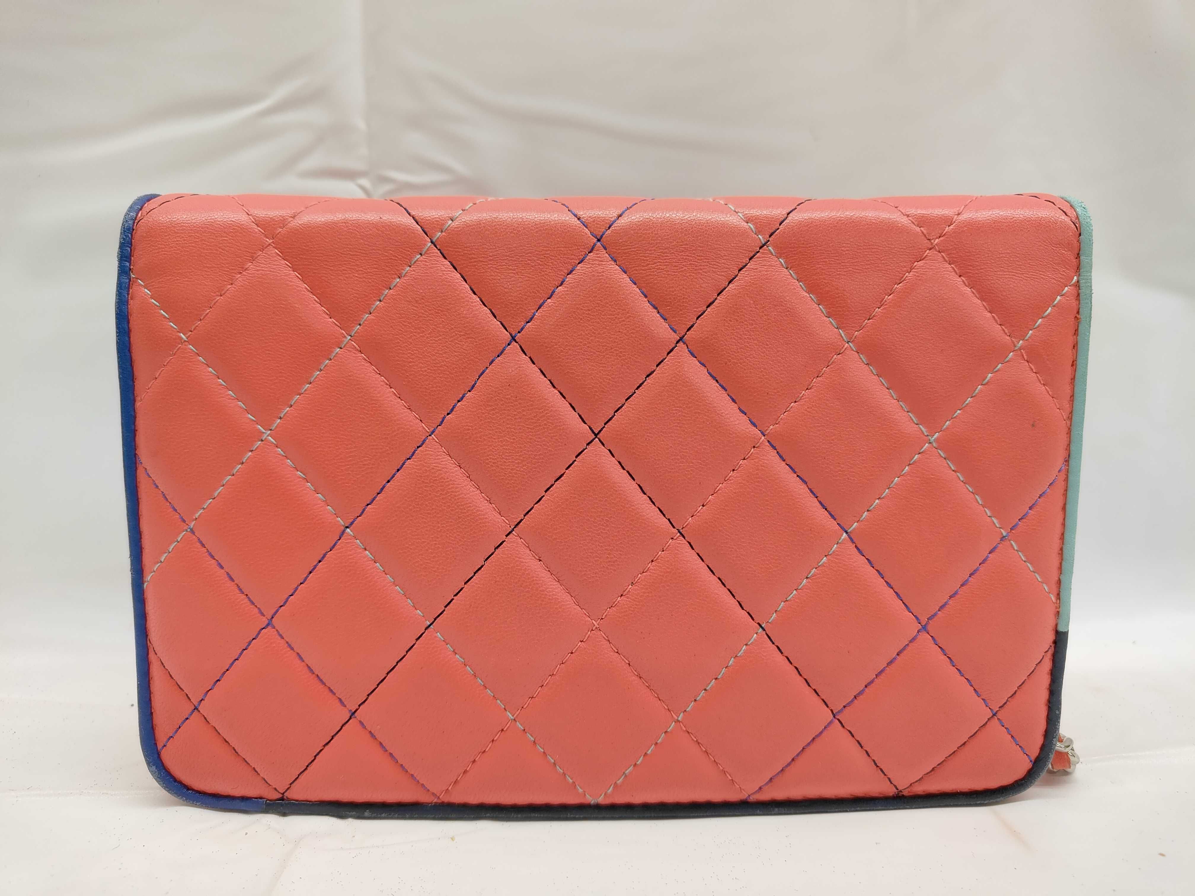 Chain Wallet, Pink Calfskin, 27219686, Shoulder Bag — view 2