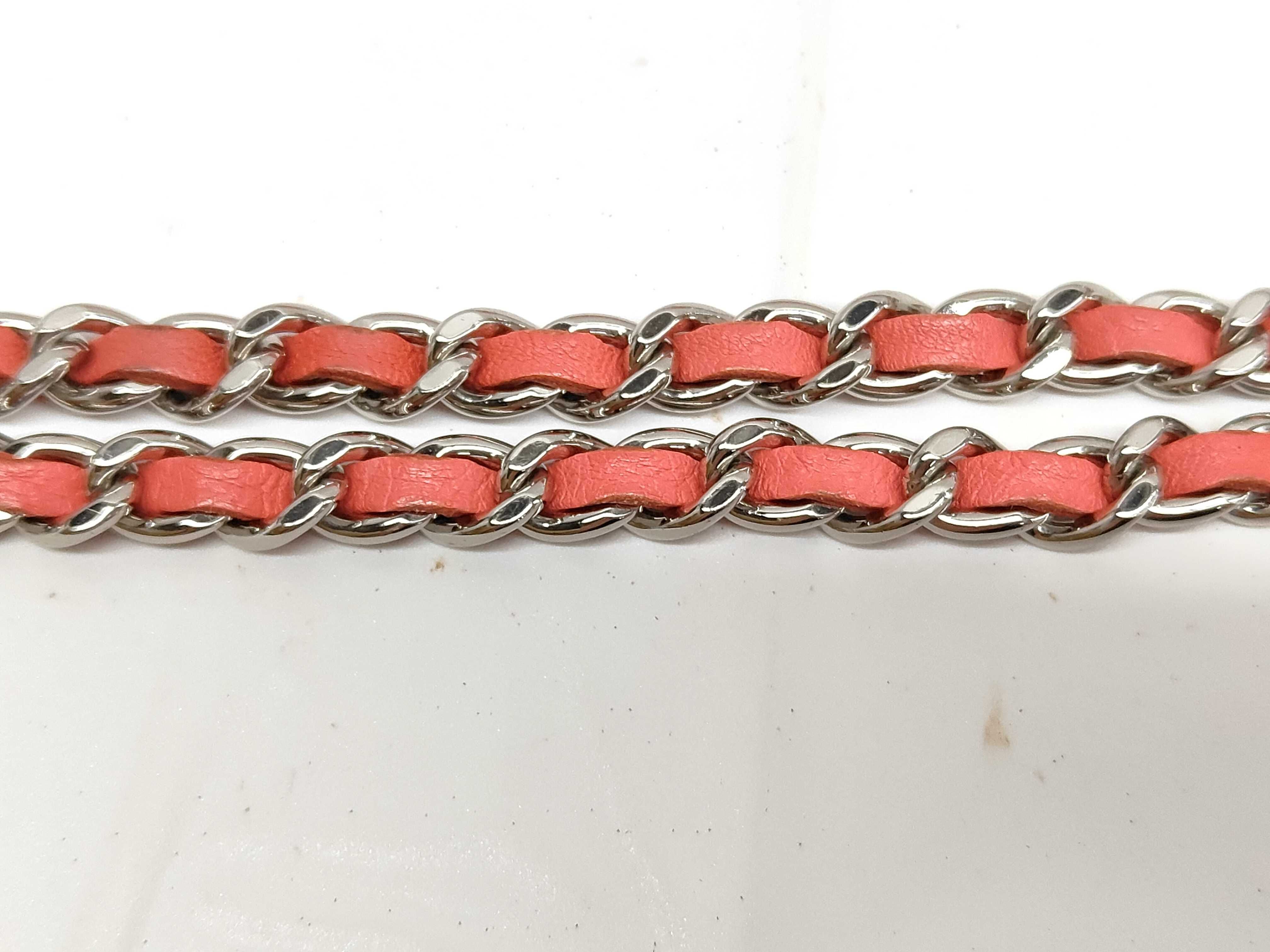 Chain Wallet, Pink Calfskin, 27219686, Shoulder Bag — view 4