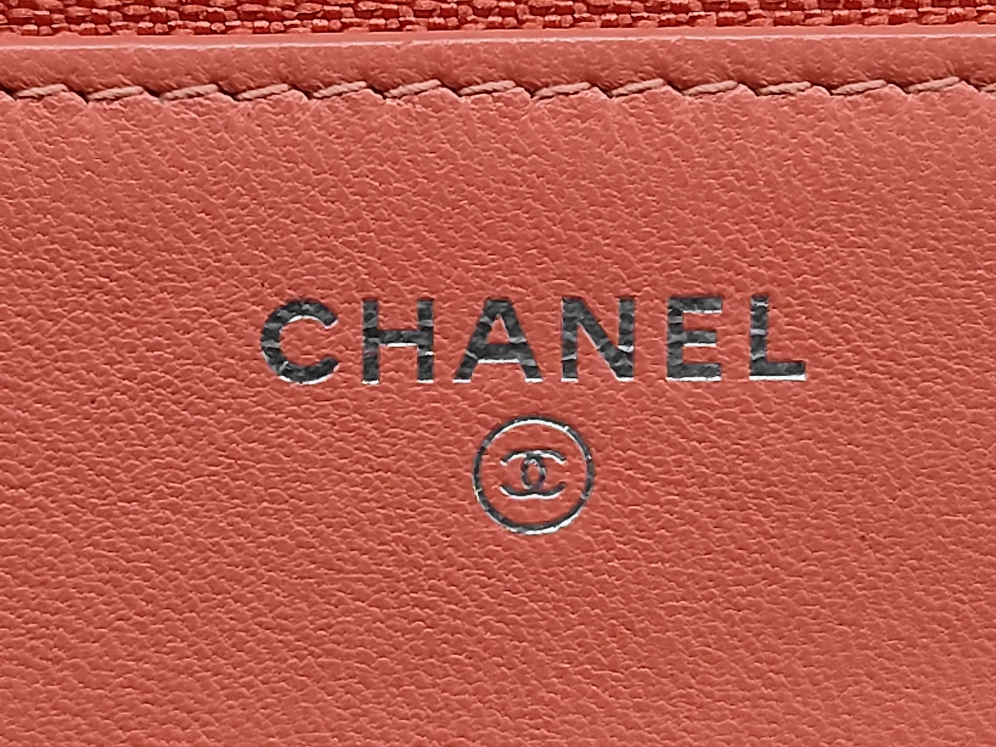 Chain Wallet, Pink Calfskin, 27219686, Shoulder Bag — view 10