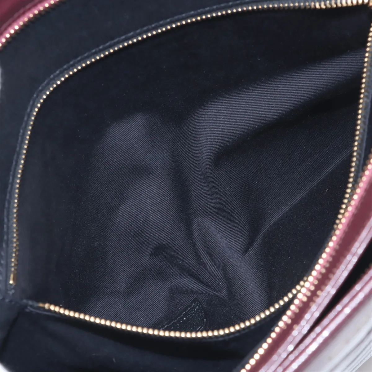 Leather Chain Tote Bag Red 568864 — view 10
