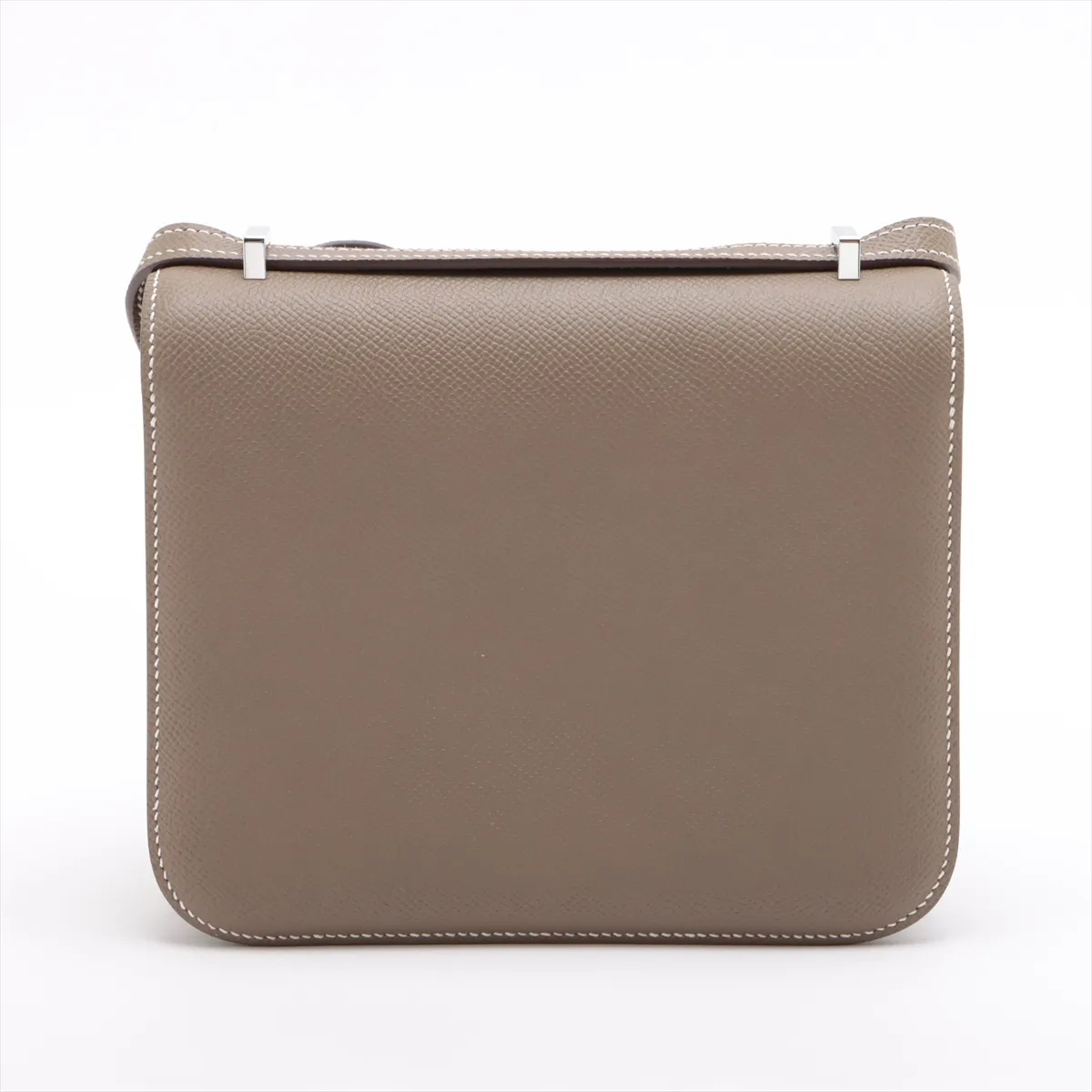 [Individually wrapped] Hermes Constance 3 Mini 18 Vaux Epson Etoupe Silver Hardware B:2023 — view 2