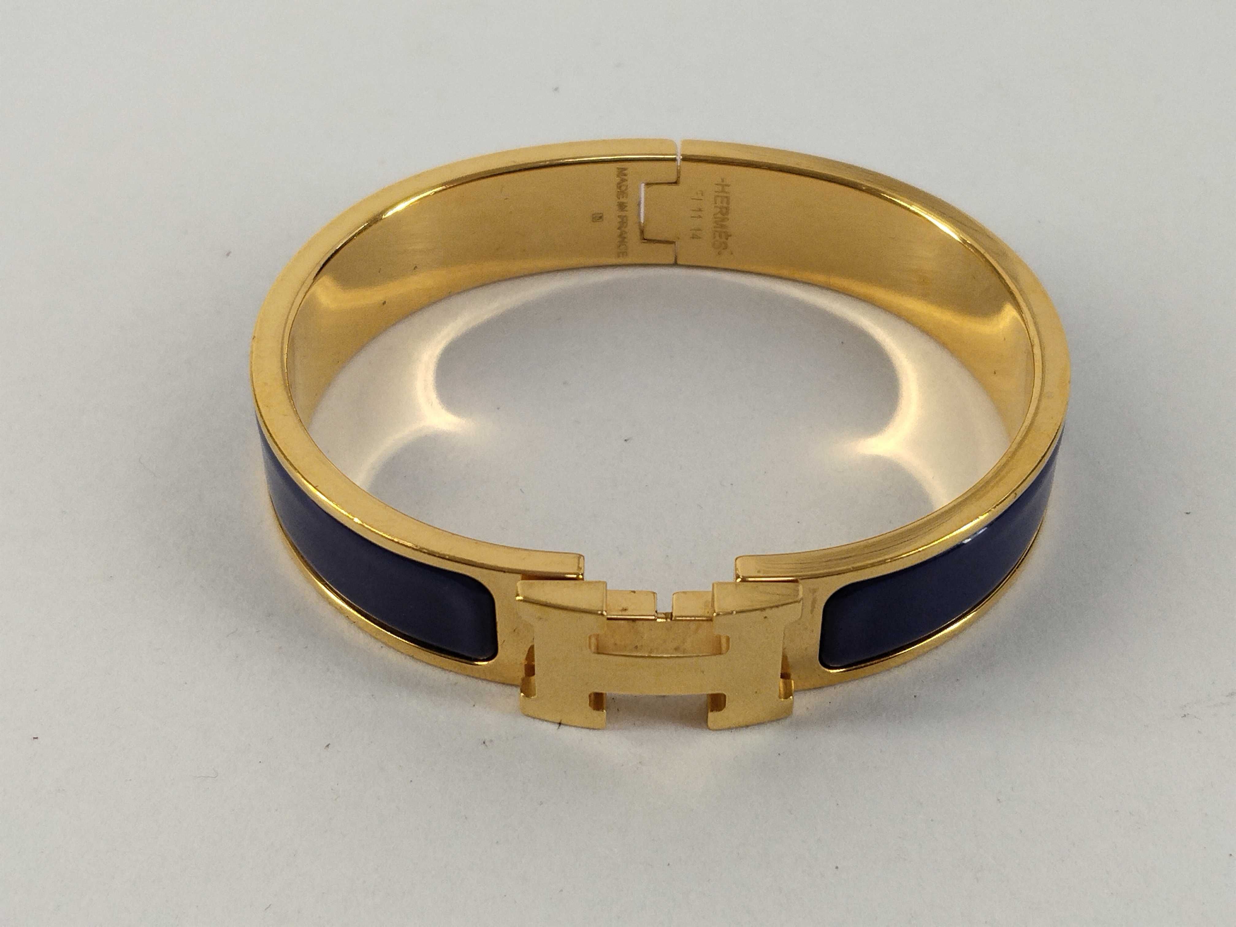 Click H Enamel Bracelet (Bracelet/Bangle)