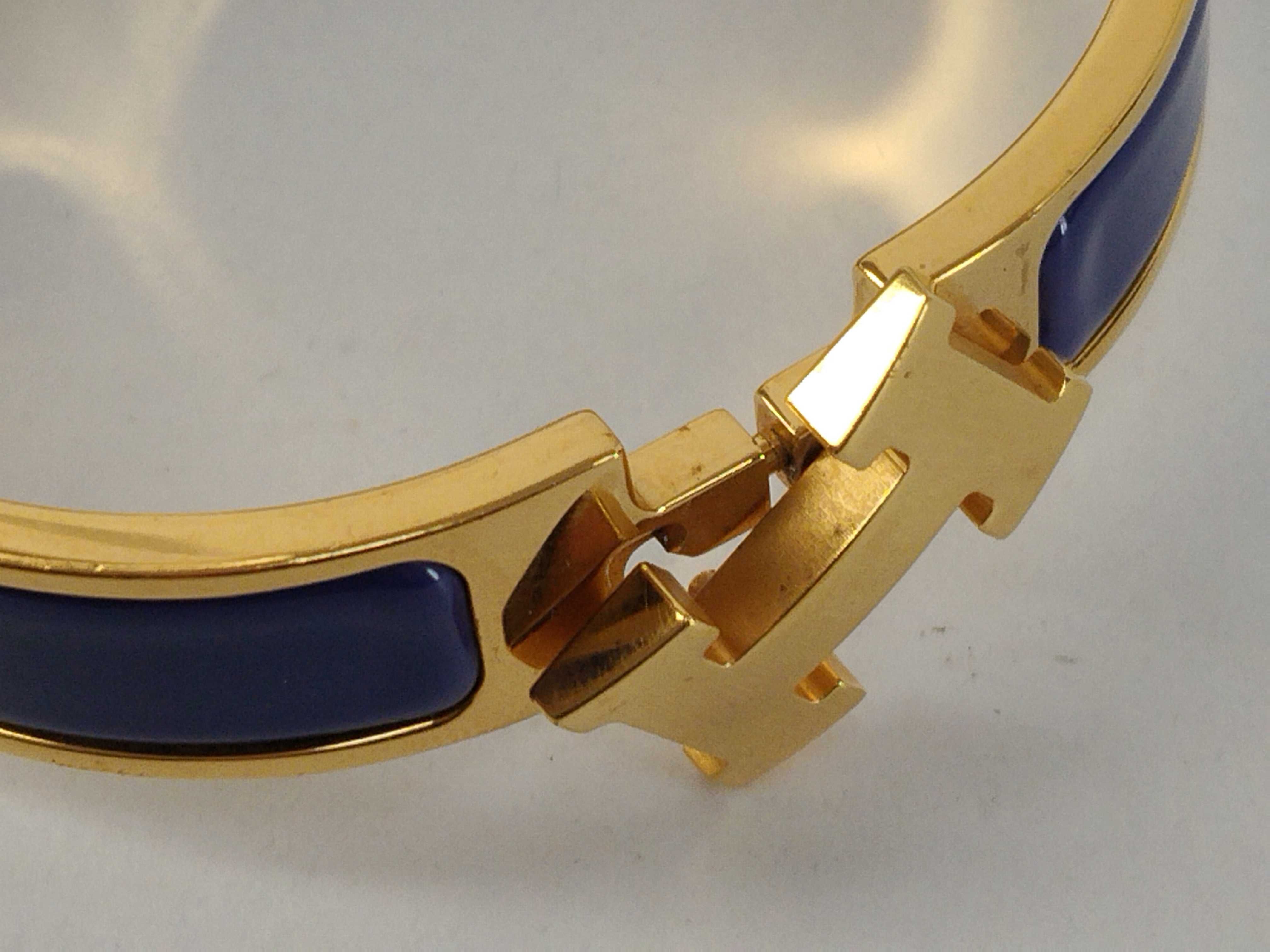 Click H Enamel Bracelet (Bracelet/Bangle) — view 6