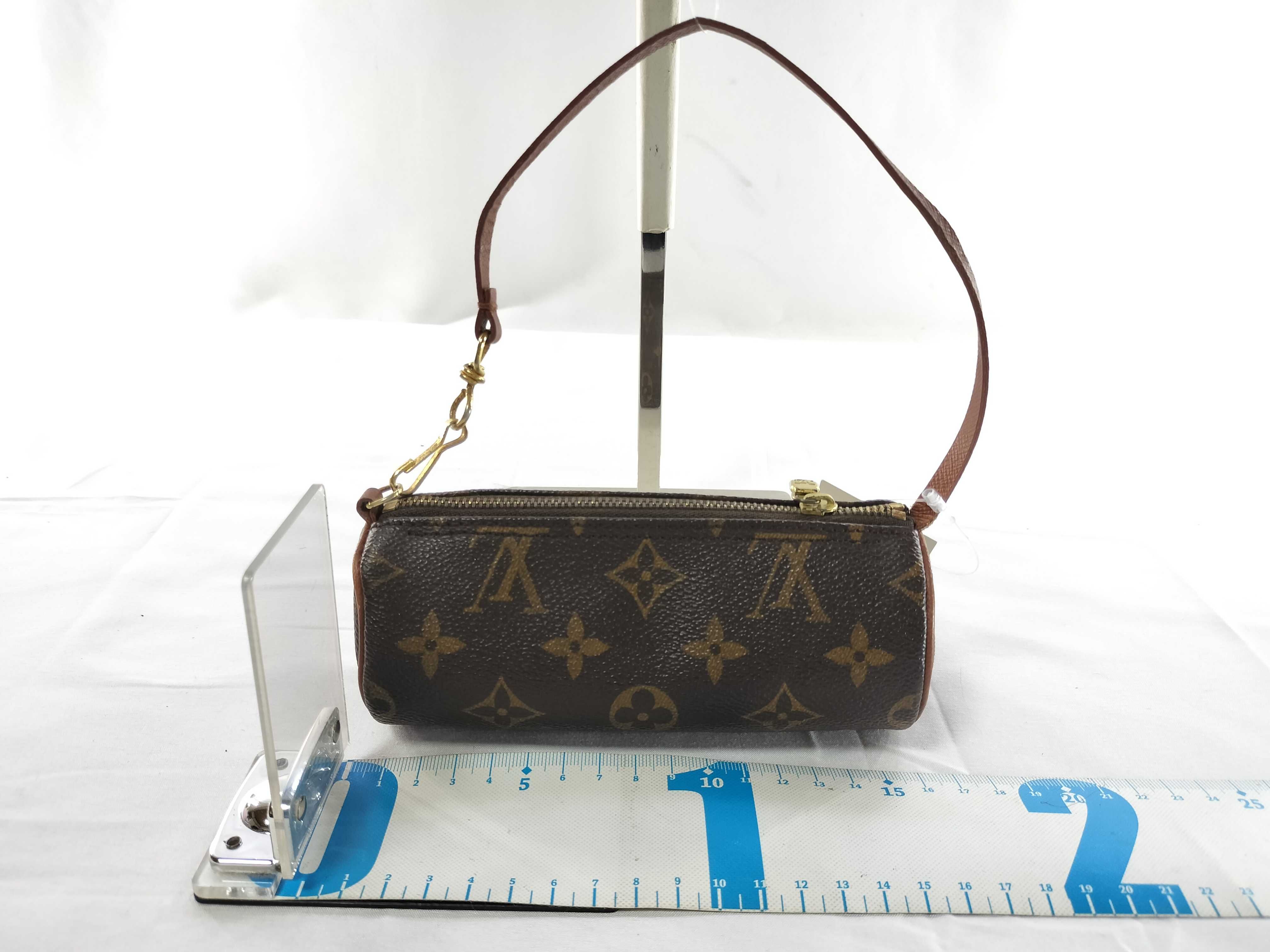 Monogram Papillon Mini Pouch (with included pouch) — view 2