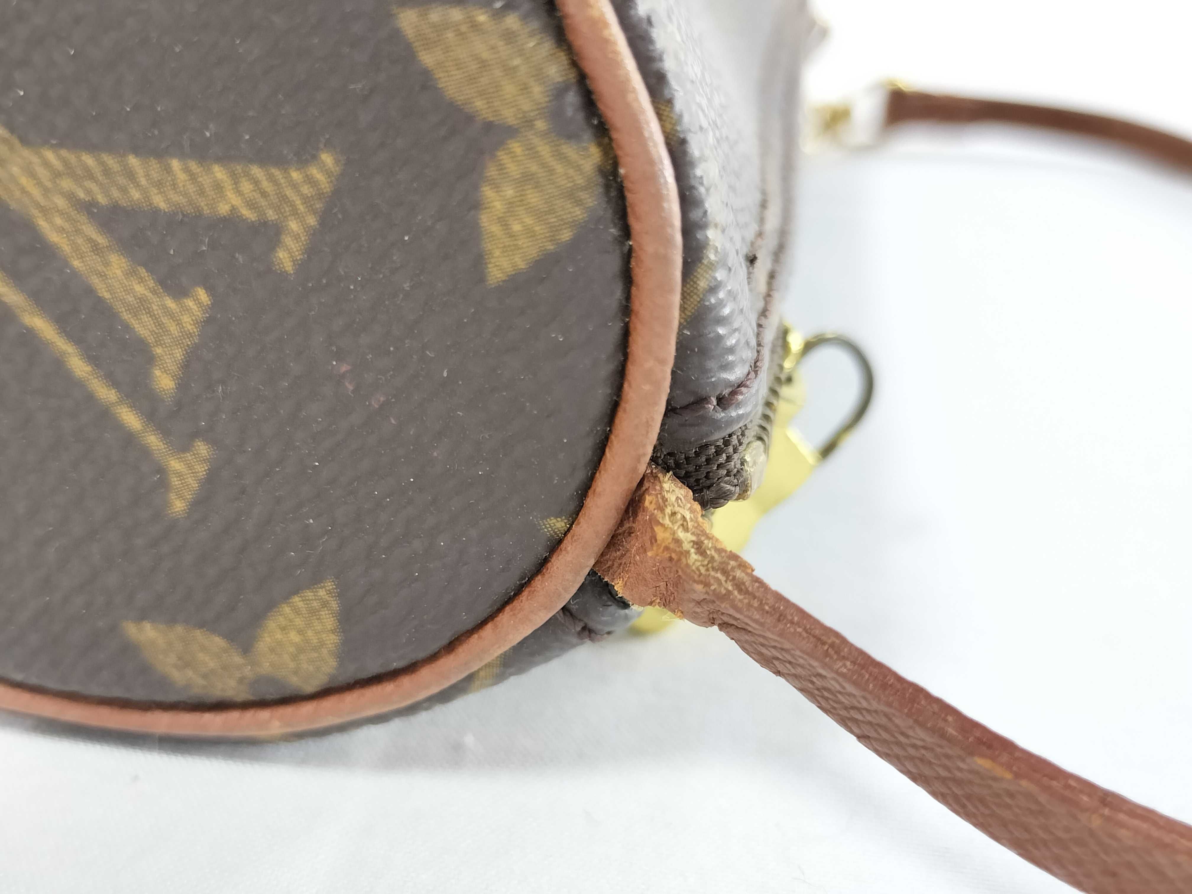 Monogram Papillon Mini Pouch (with included pouch) — view 3