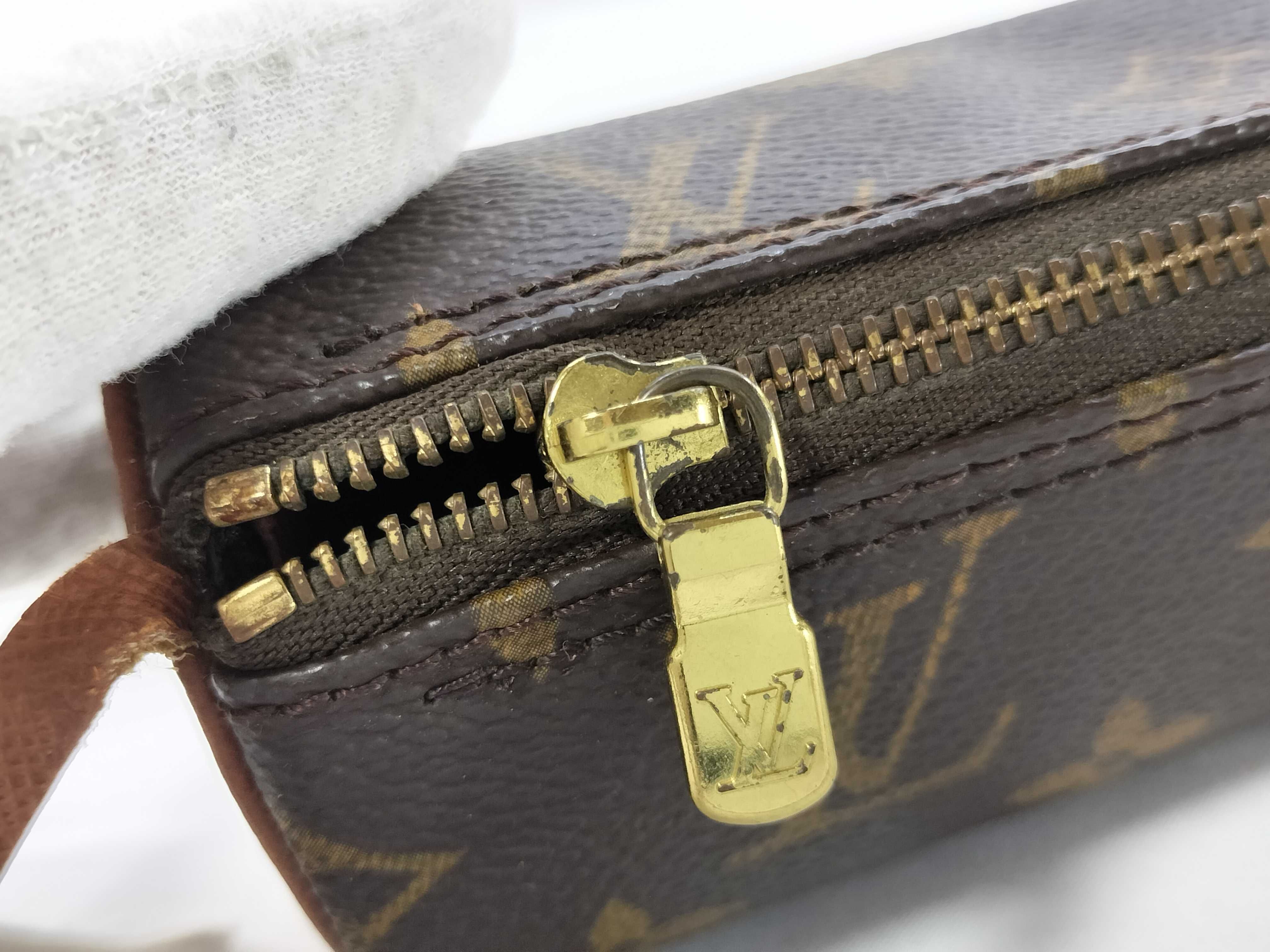 Monogram Papillon Mini Pouch (with included pouch) — view 6