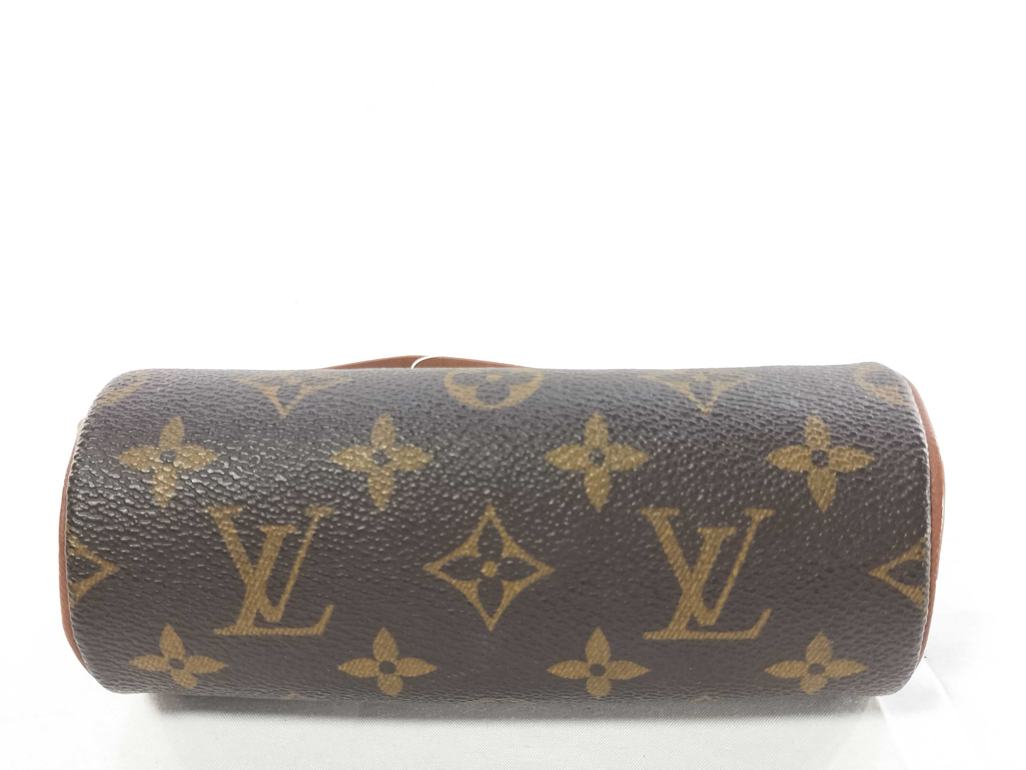 Monogram Papillon Mini Pouch (with included pouch) — view 8