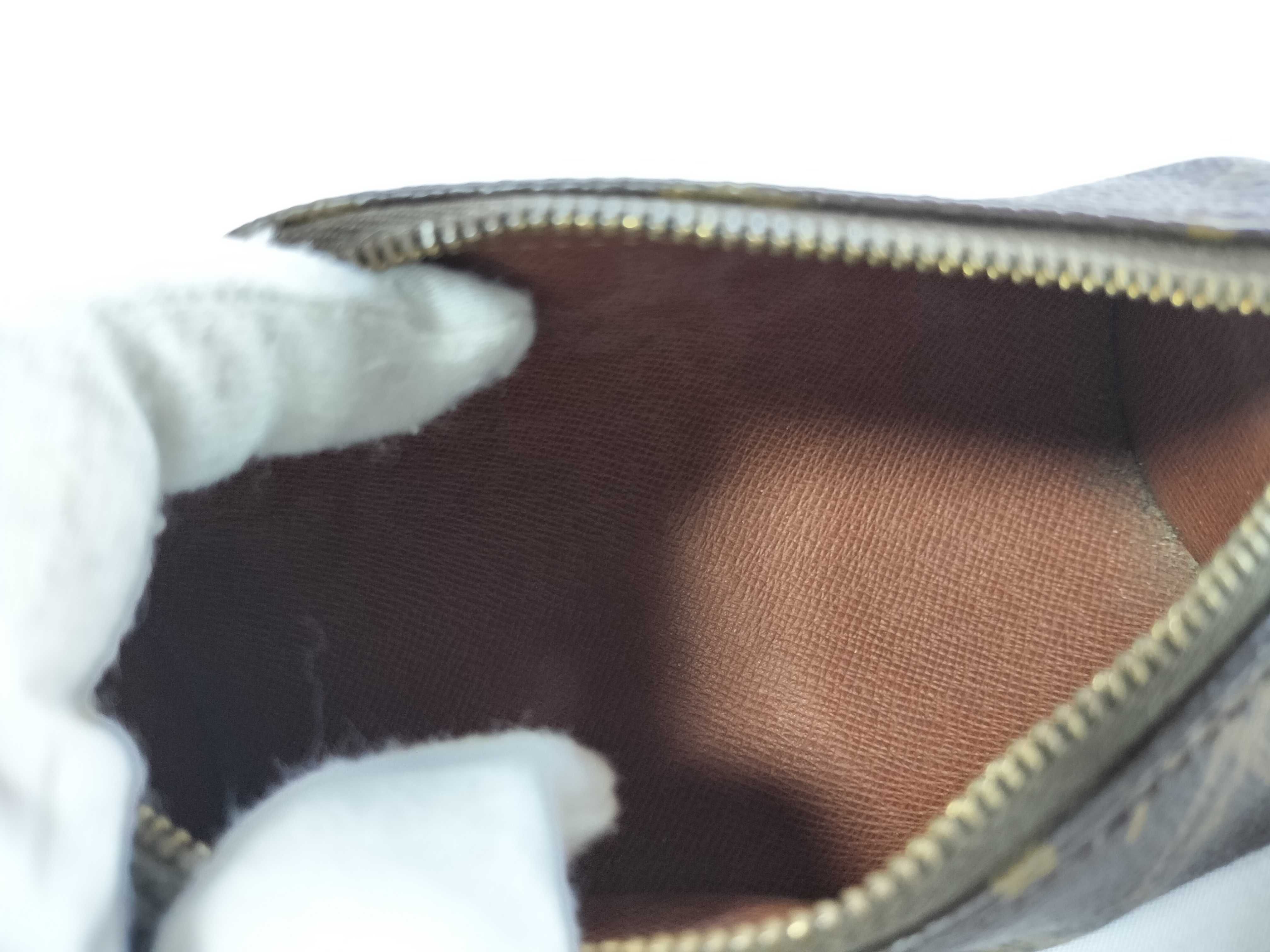 Monogram Papillon Mini Pouch (with included pouch) — view 10