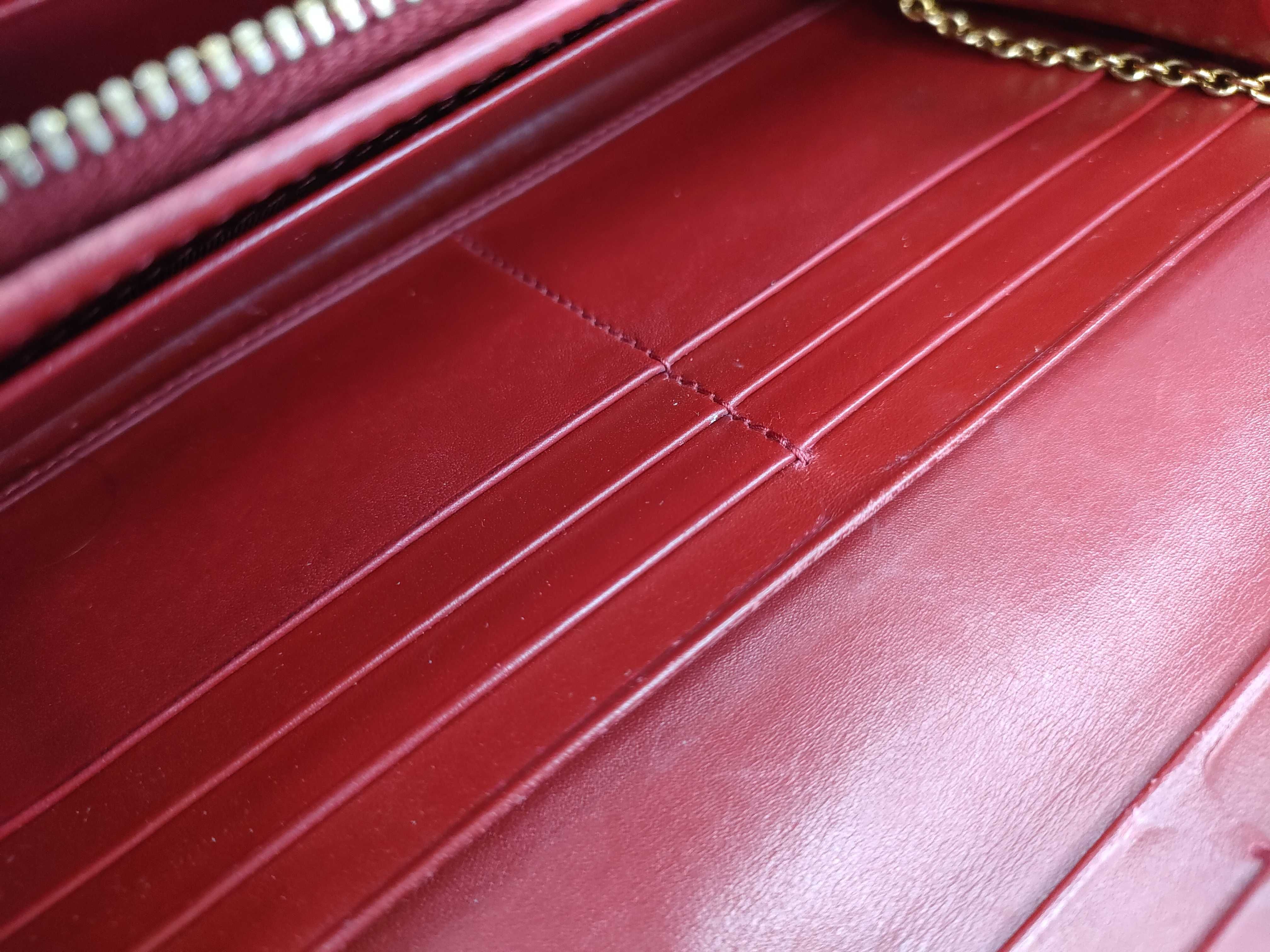 Saffiano 1M1349 Red Wallet — view 14