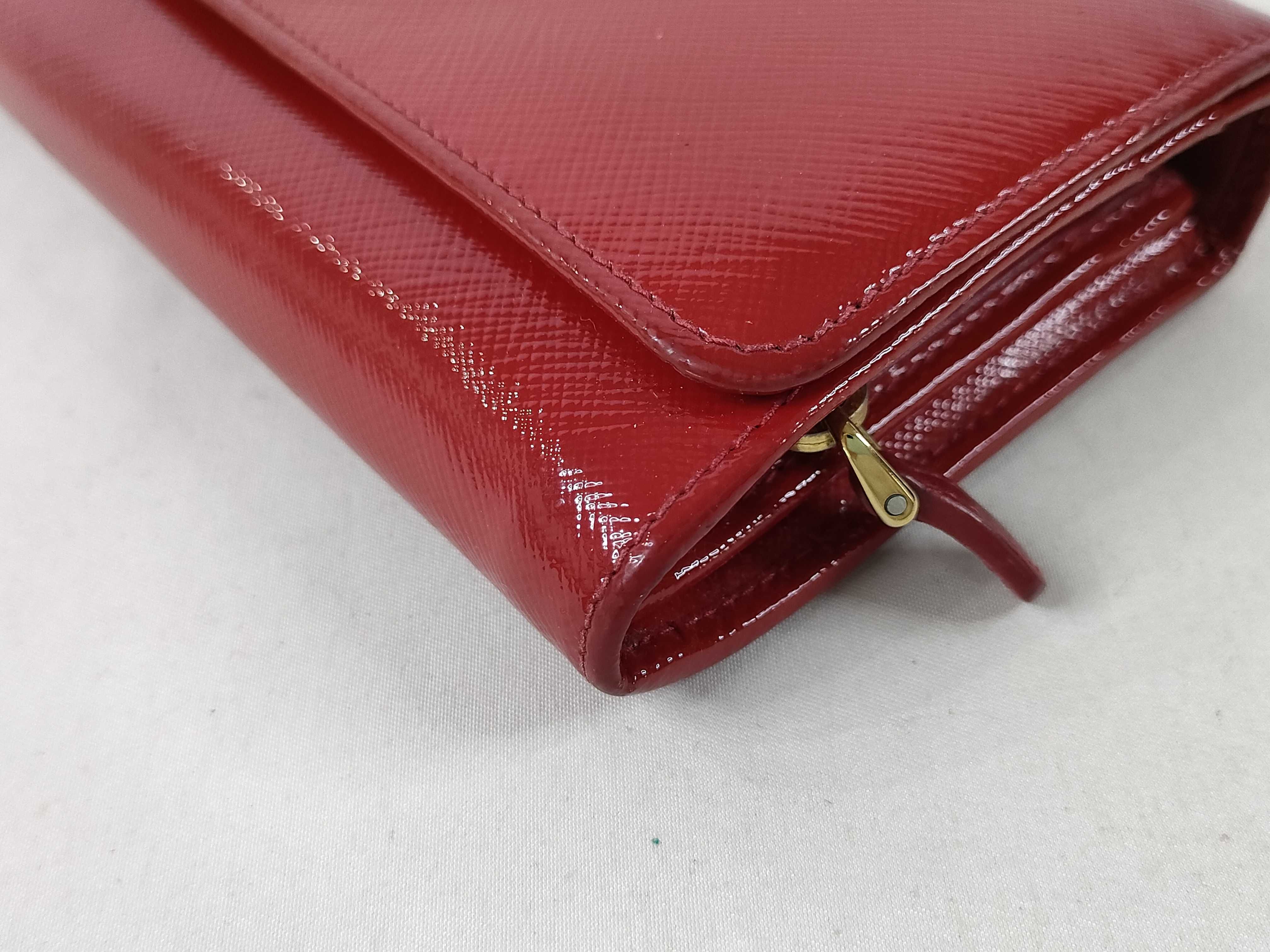 Saffiano 1M1349 Red Wallet — view 3