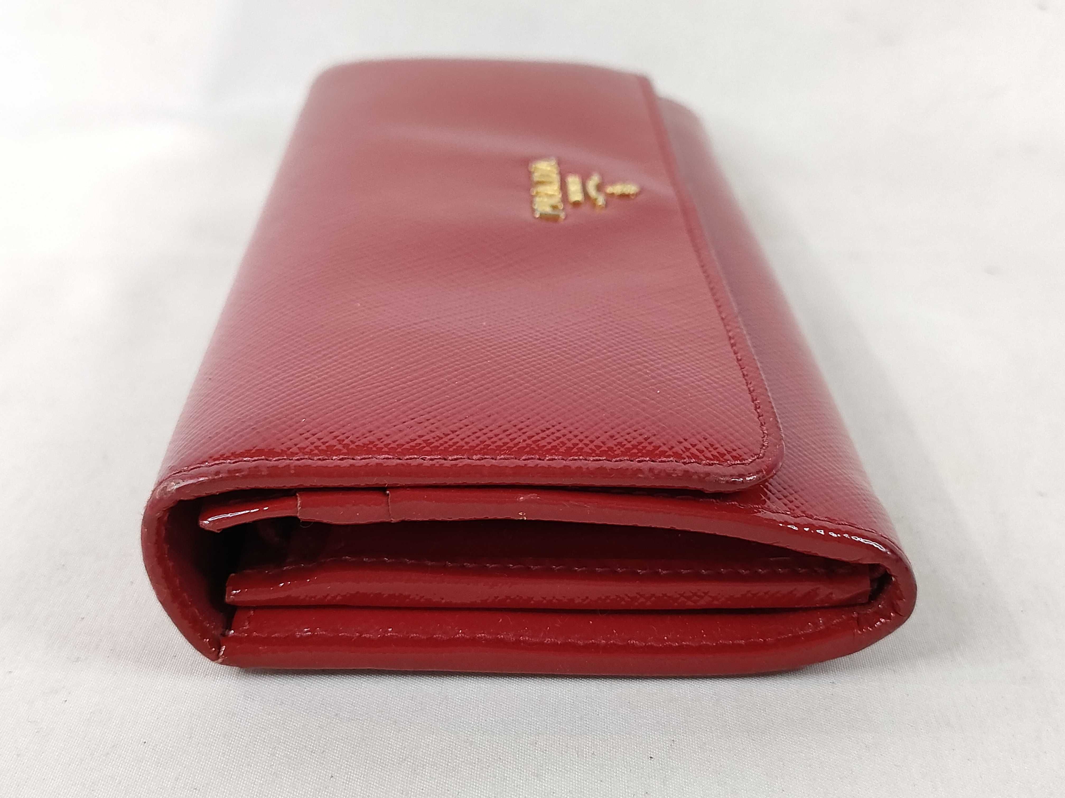 Saffiano 1M1349 Red Wallet — view 5