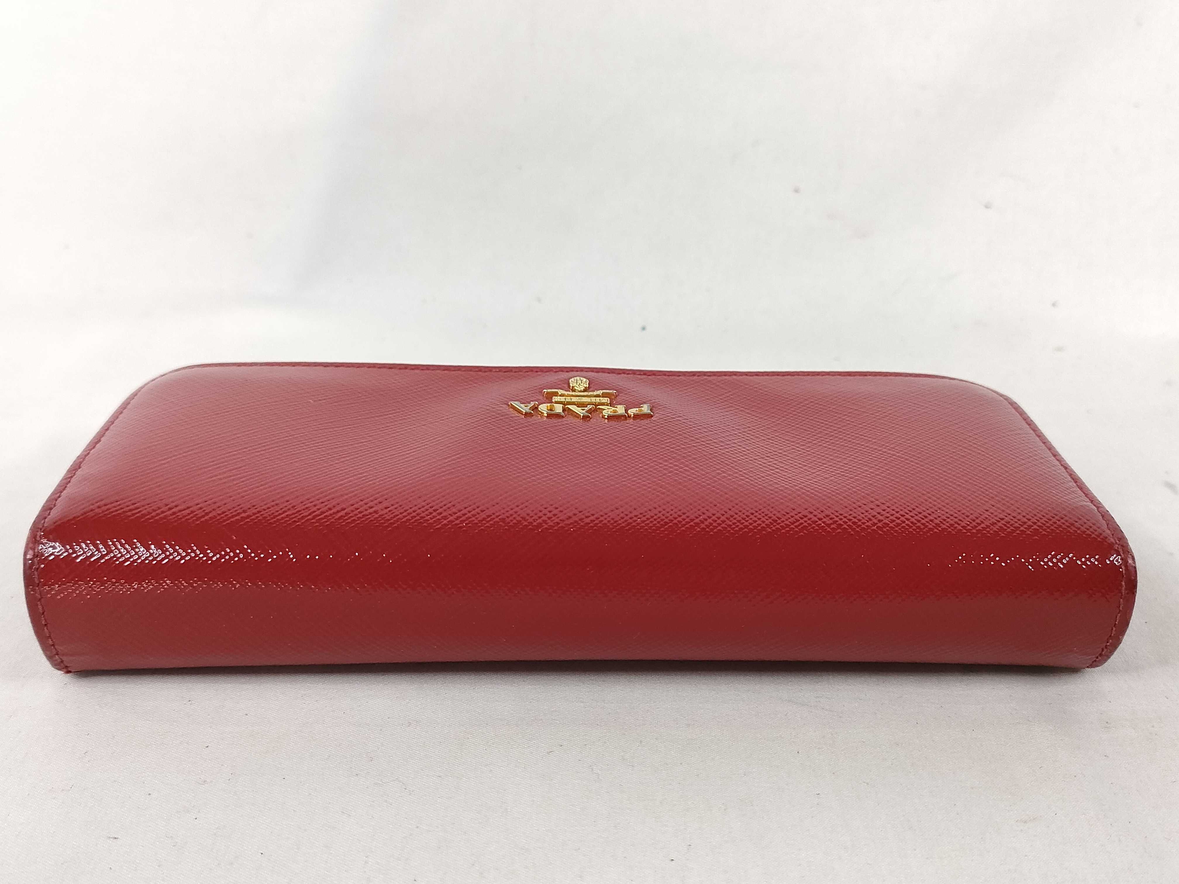 Saffiano 1M1349 Red Wallet — view 6