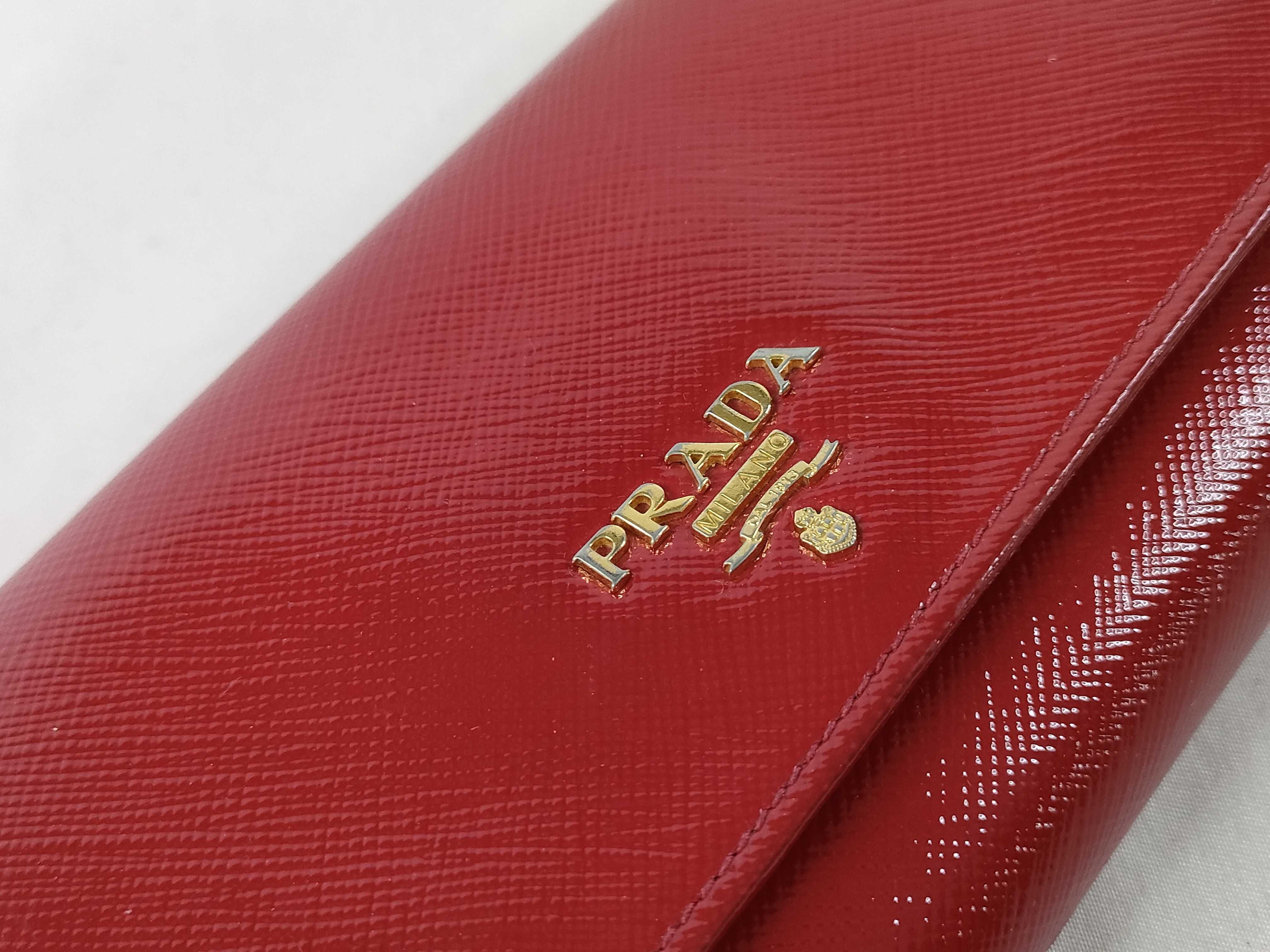 Saffiano 1M1349 Red Wallet — view 7