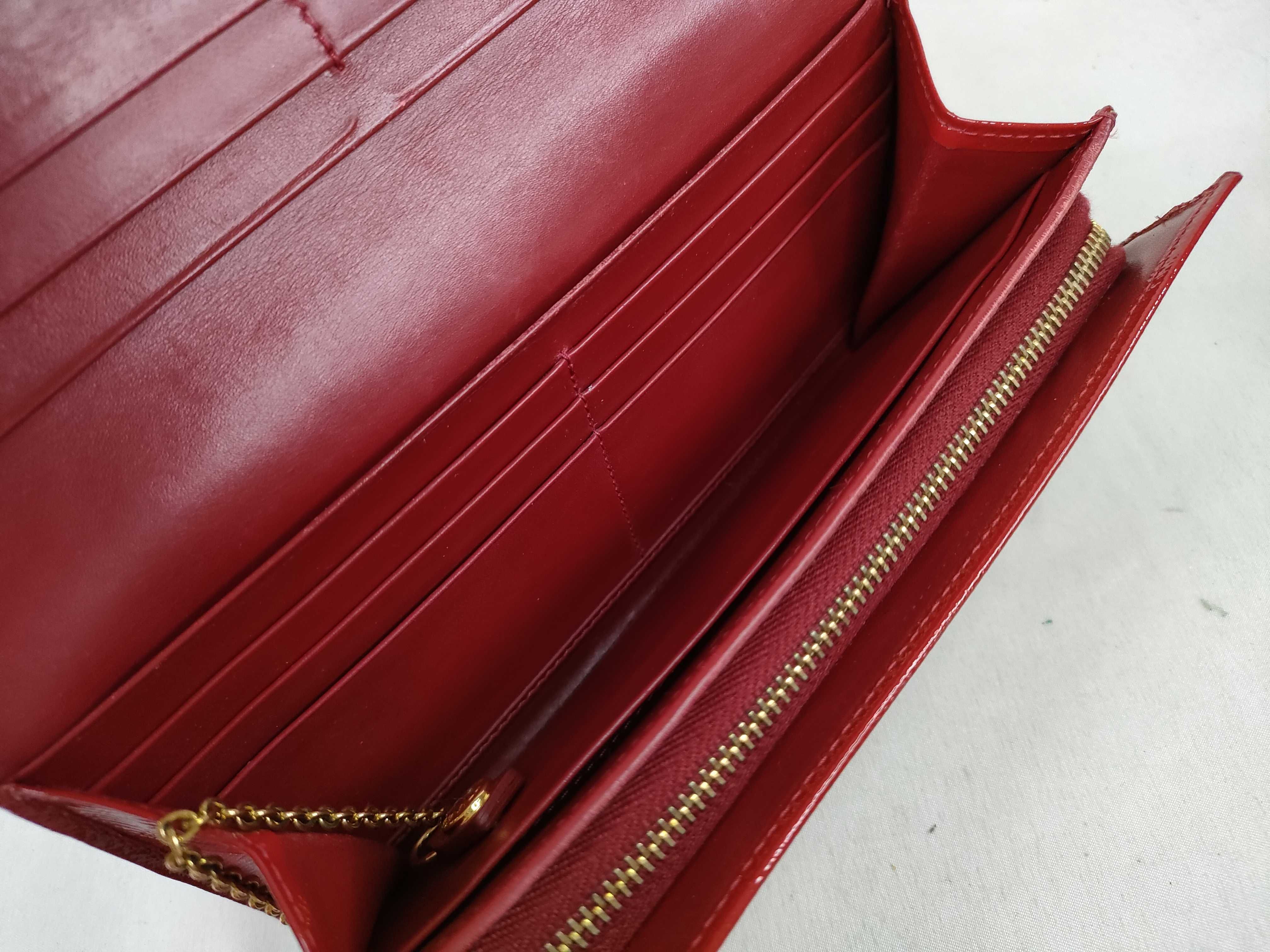 Saffiano 1M1349 Red Wallet — view 9