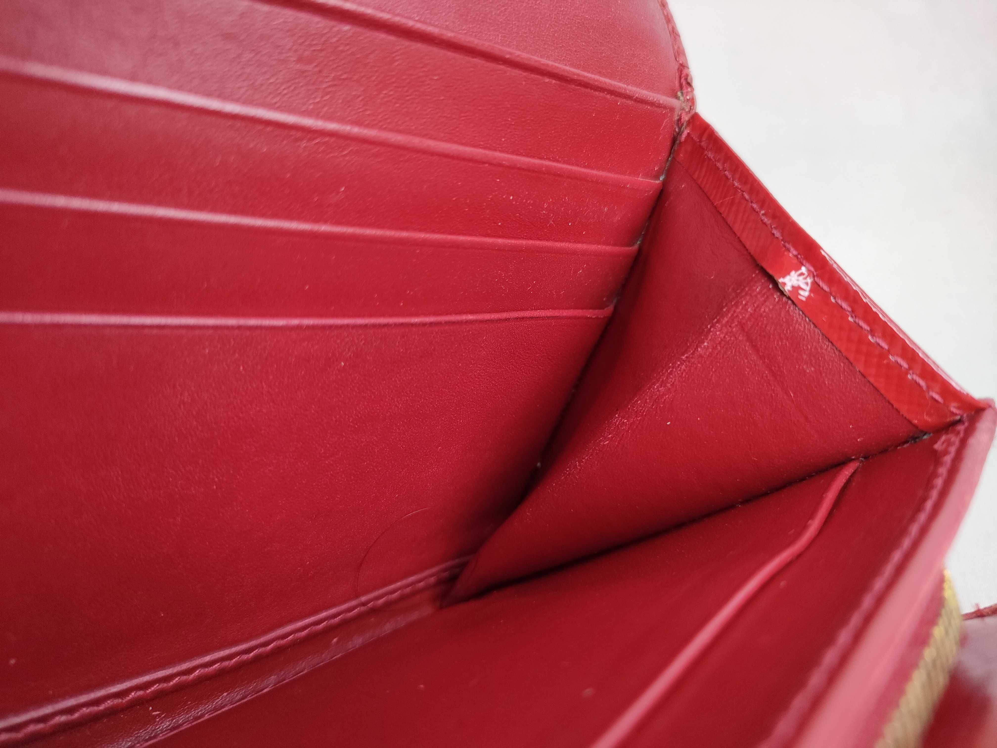 Saffiano 1M1349 Red Wallet — view 10