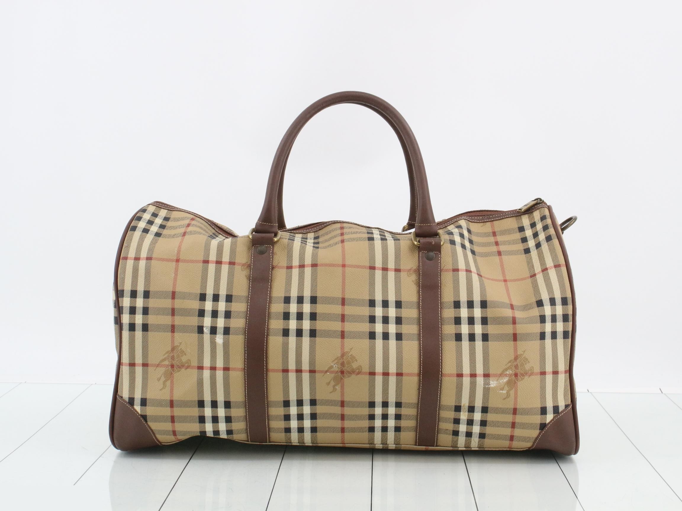 Boston bag, Nova Check, handbag — view 2