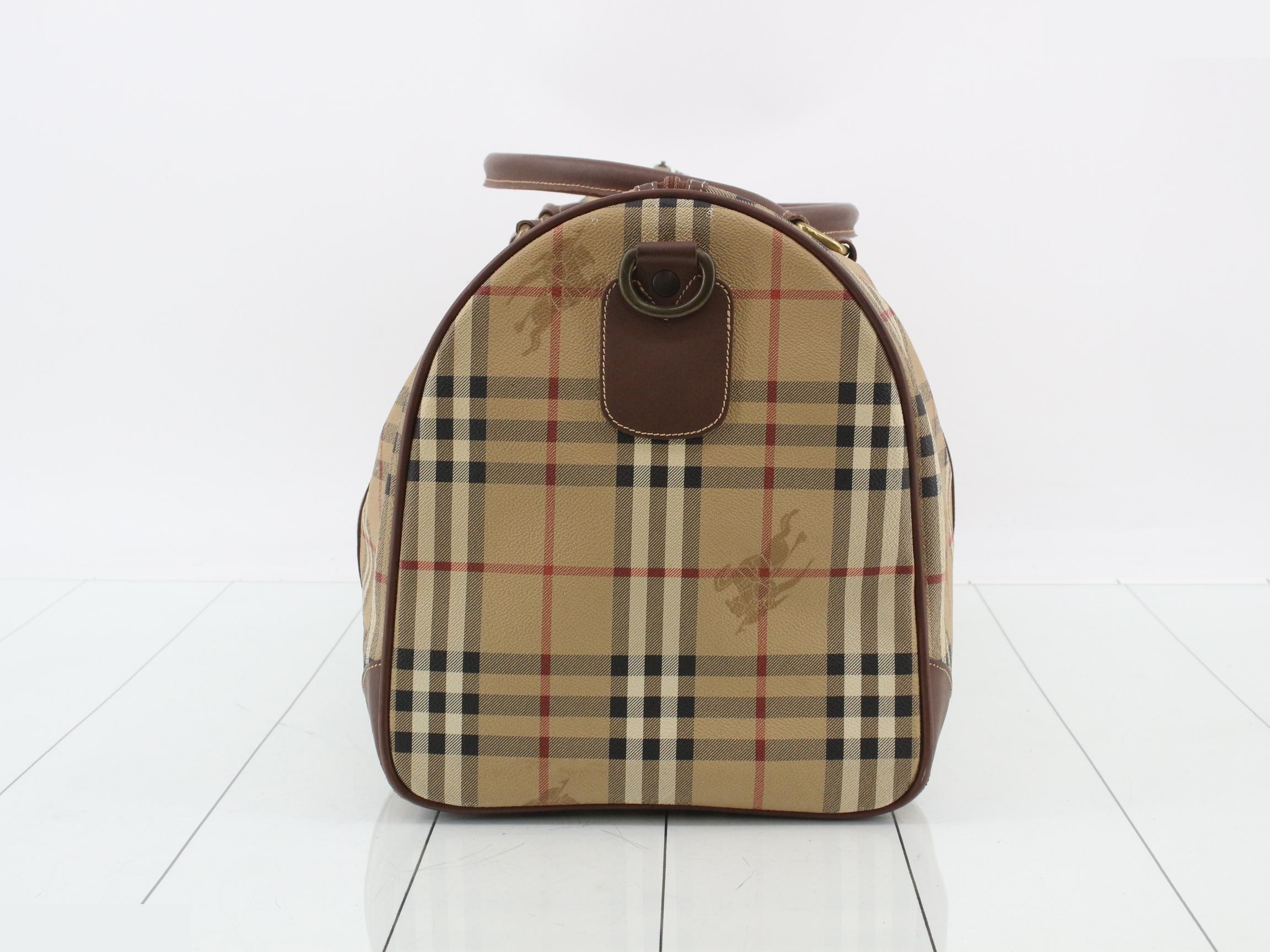 Boston bag, Nova Check, handbag — view 3