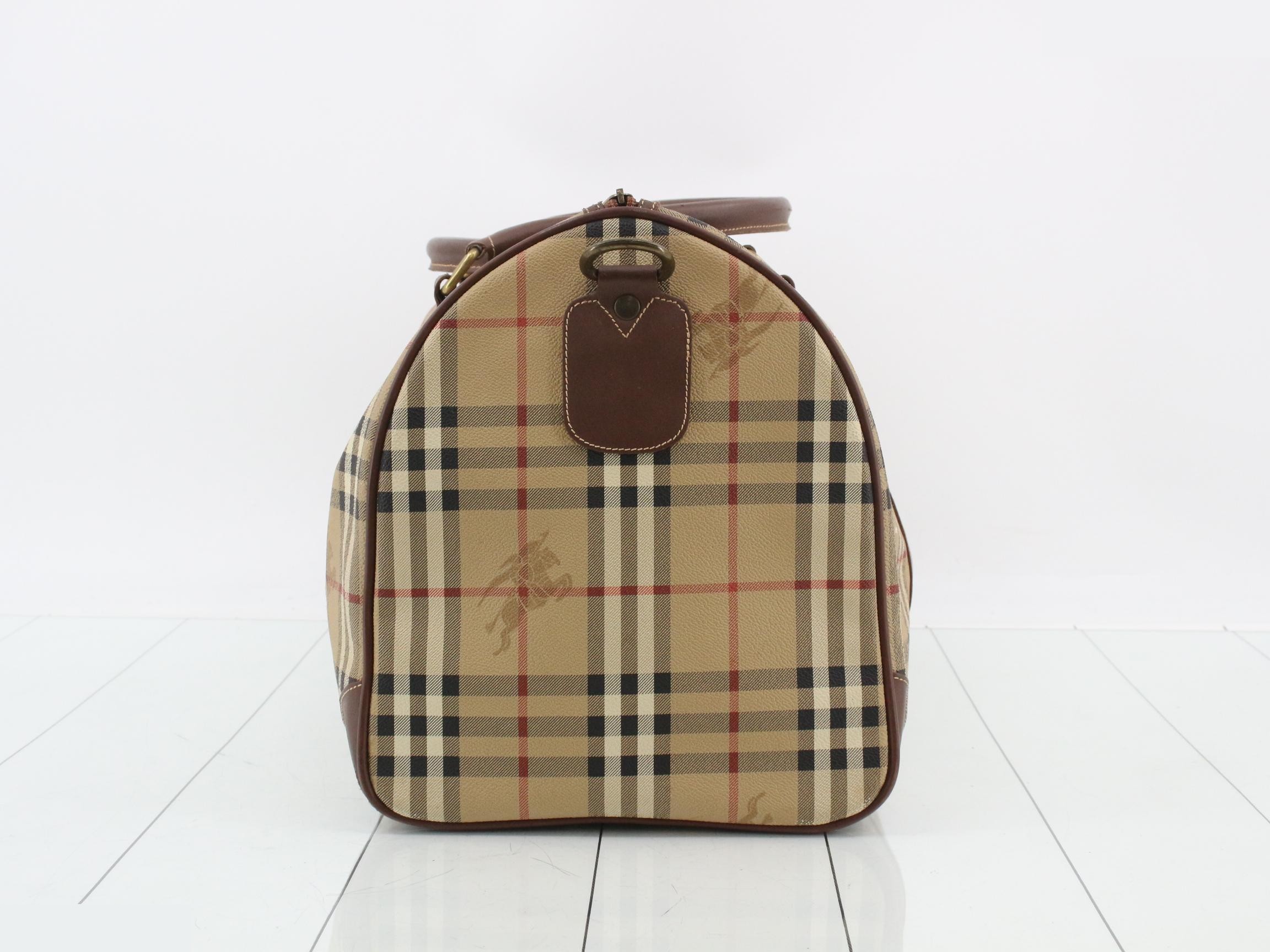 Boston bag, Nova Check, handbag — view 4