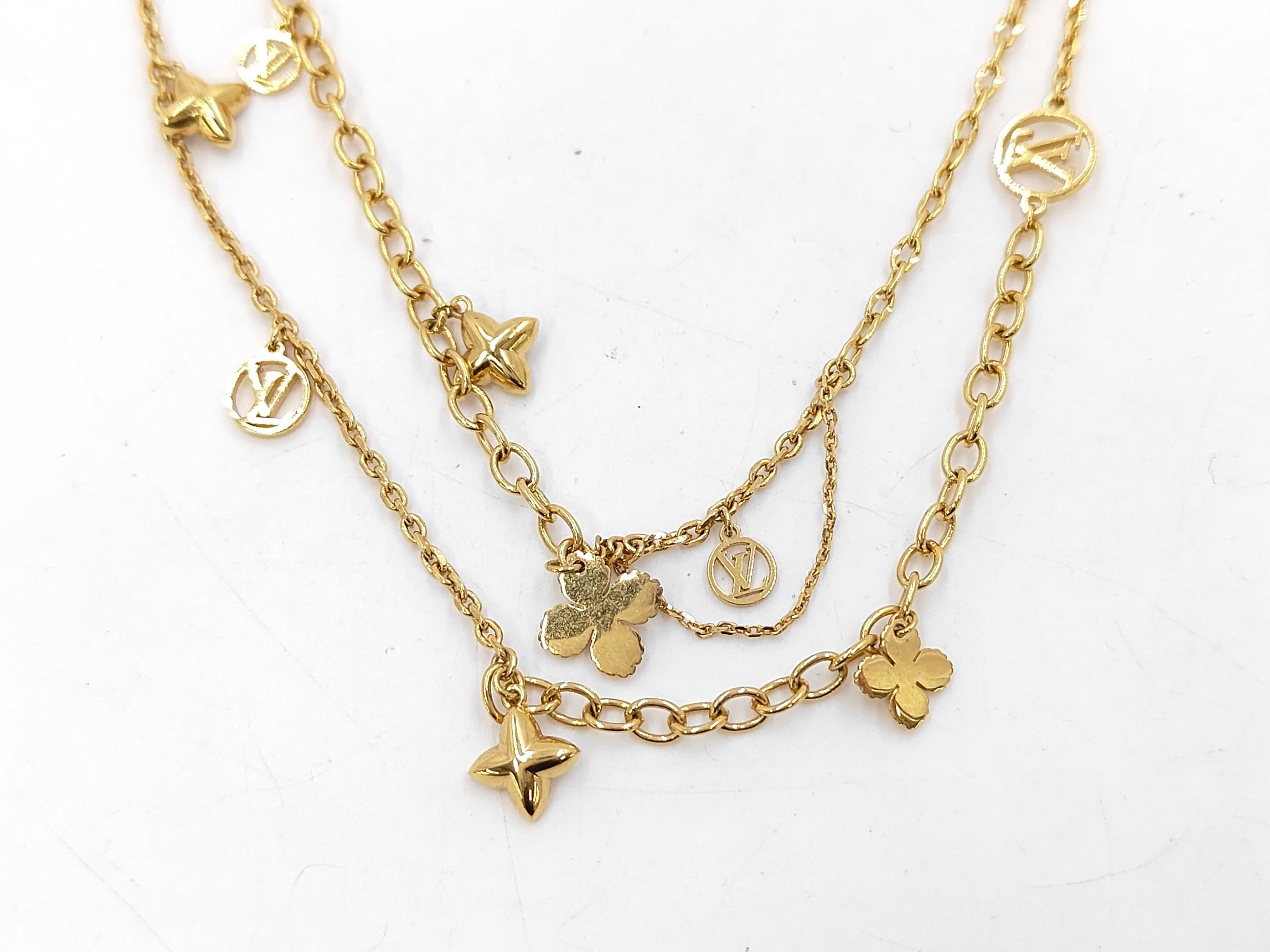 M68374 Collier Blooming Strass OB1253 GP Necklace — view 3