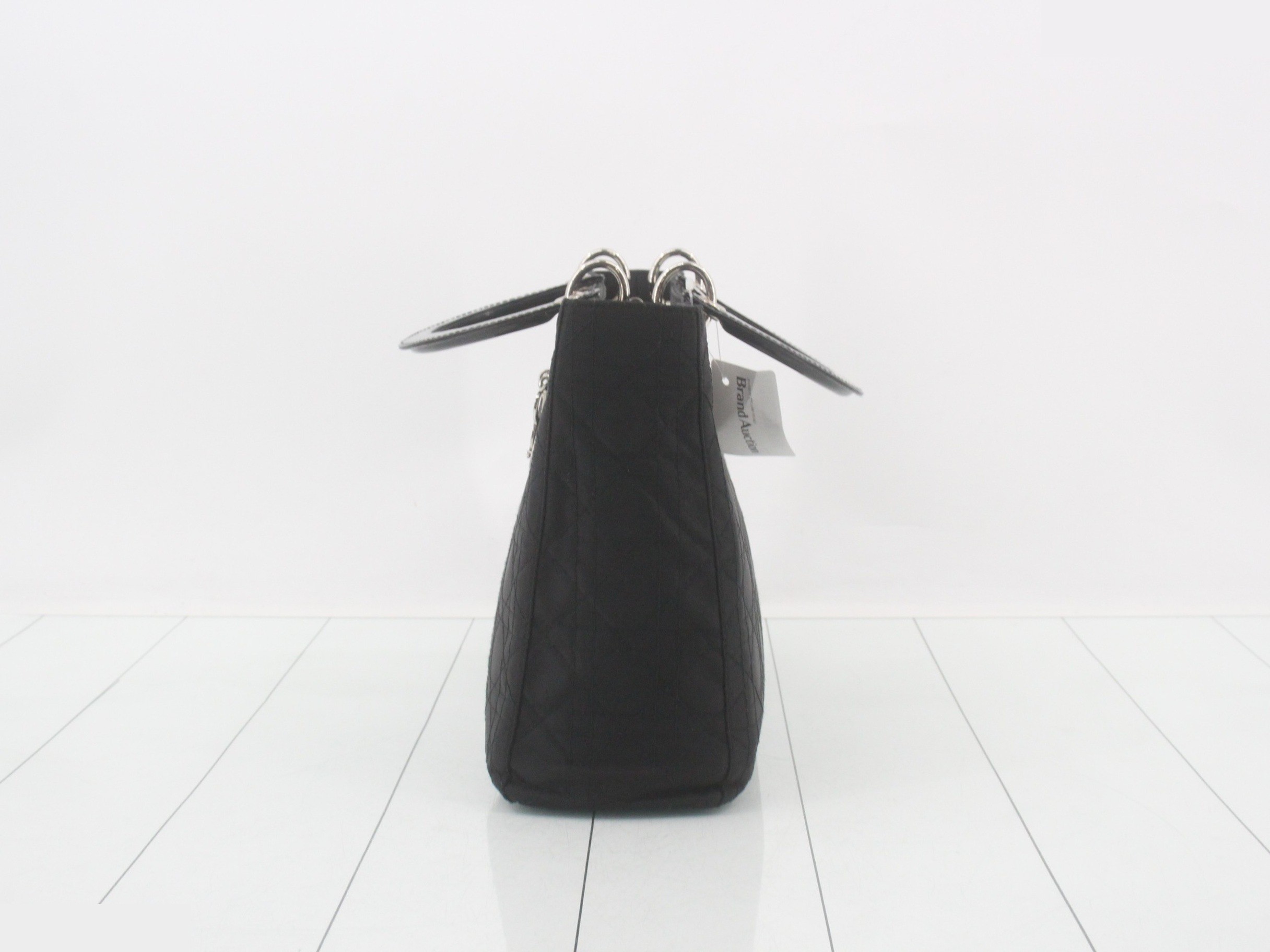 Lady Dior Cannage Nylon Handbag — view 3