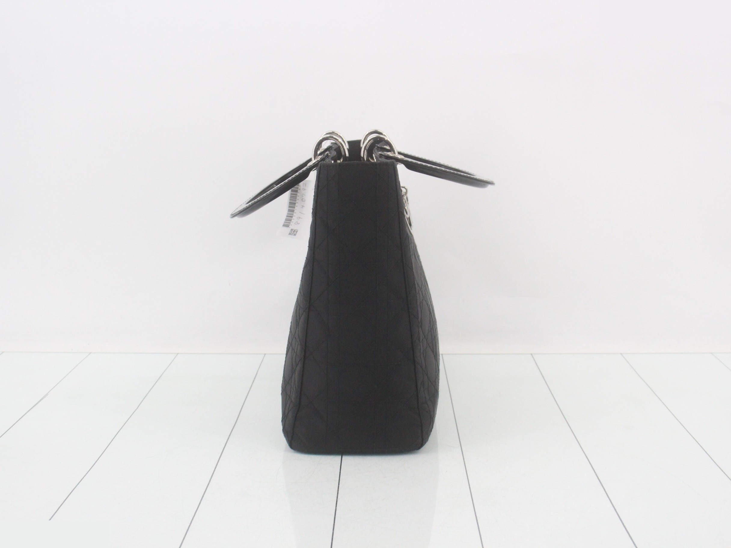 Lady Dior Cannage Nylon Handbag — view 4