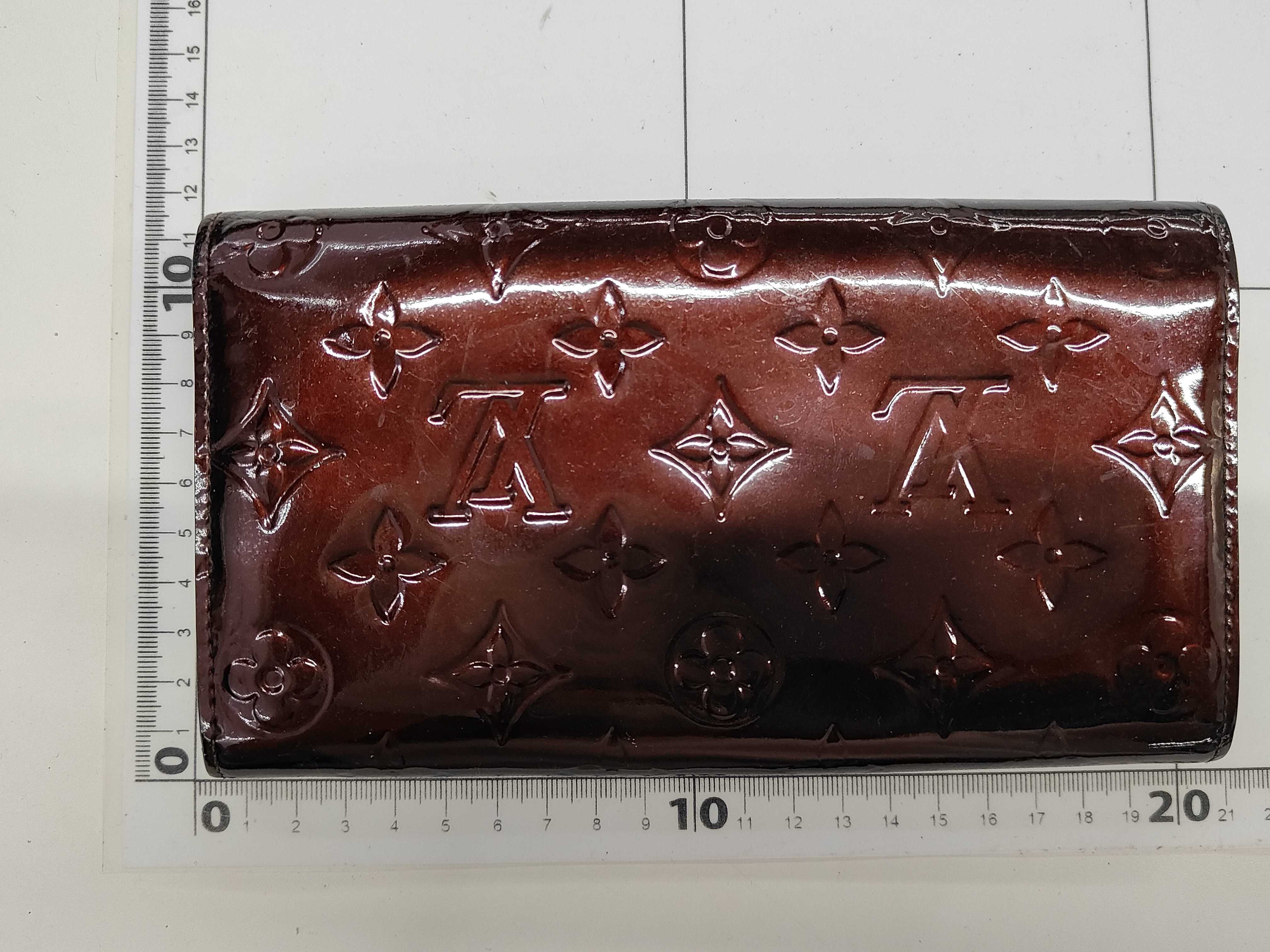 Vernis Portefeuille Sarah Amarante Wallet — view 2