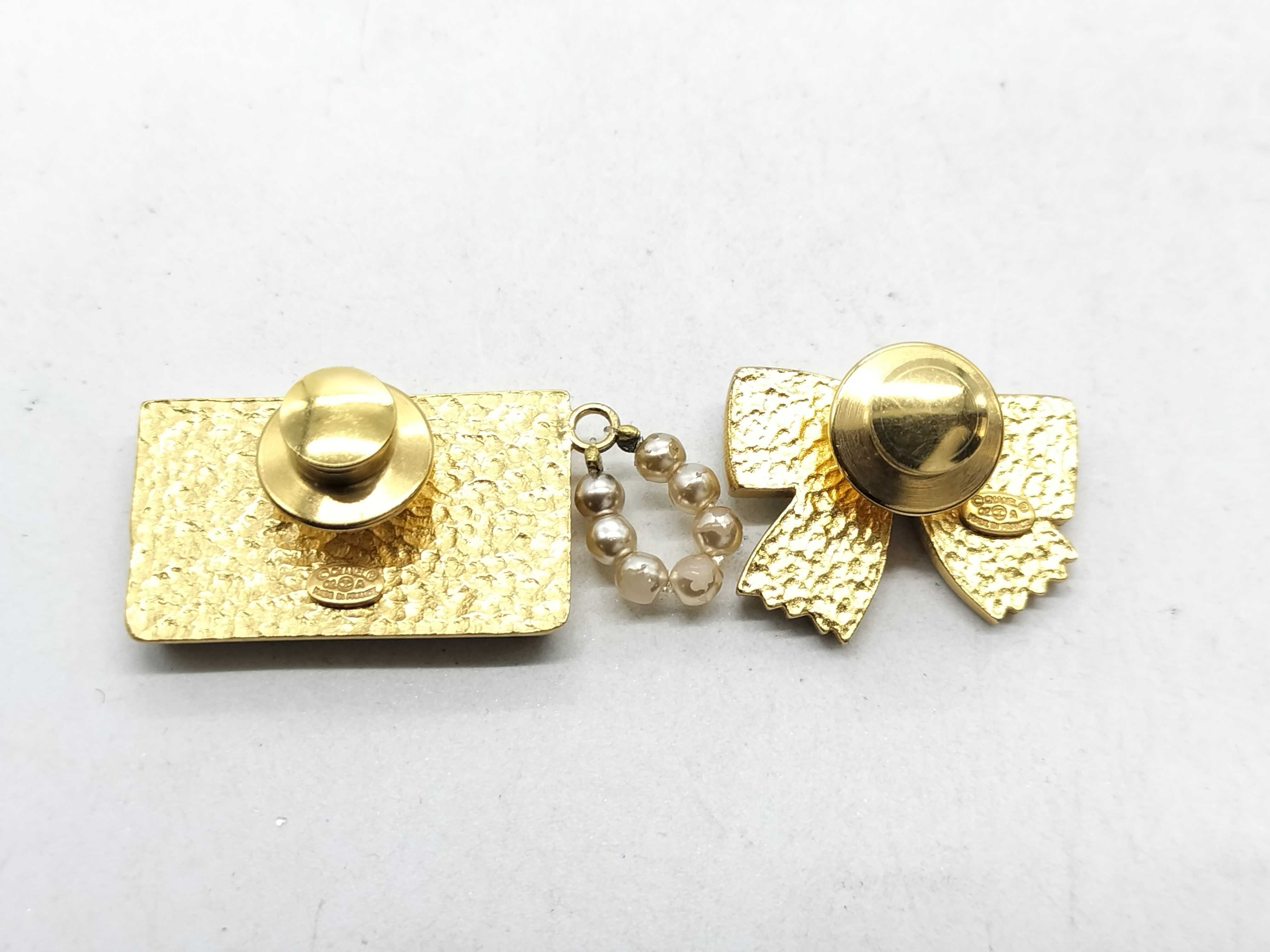Ribbon Bag 02A Earrings Brooch — view 4