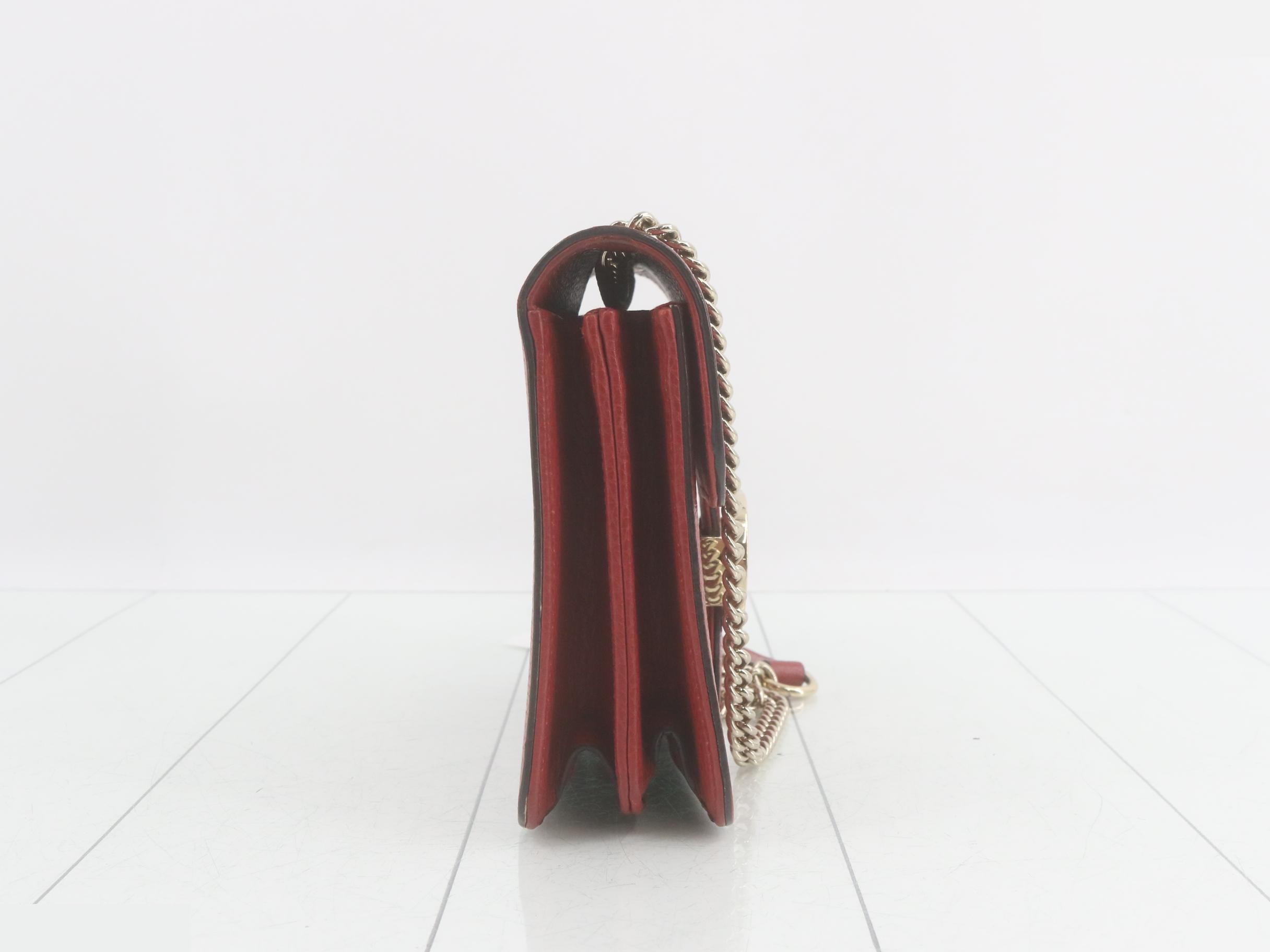 Interlocking Leather Shoulder Bag — view 4