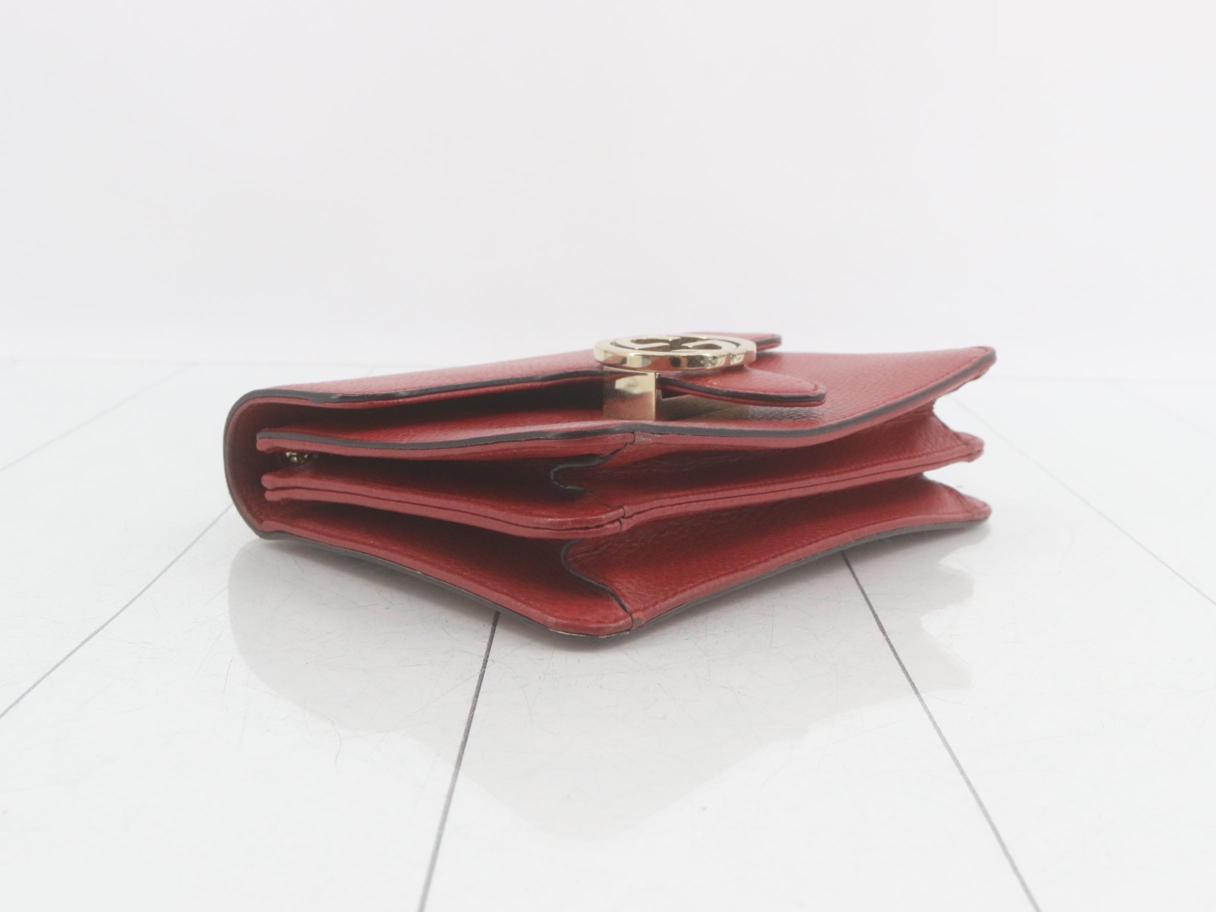 Interlocking Leather Shoulder Bag — view 5