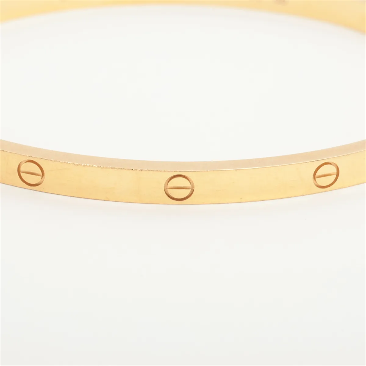 Love SM Bracelet 750 (Yellow Gold) 19.6g 17 191DZX with screwdriver — view 3