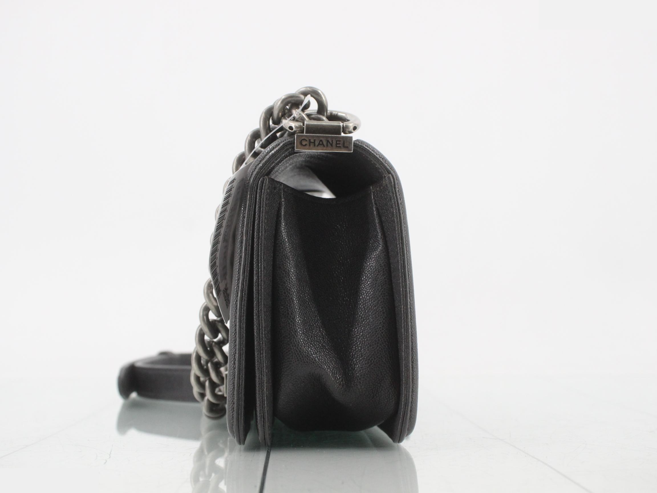 Boy Chanel Chain Shoulder Bag — view 3