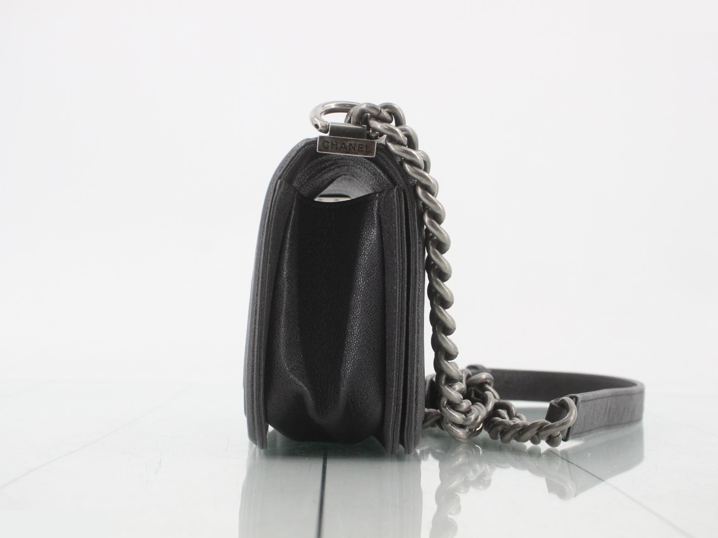 Boy Chanel Chain Shoulder Bag — view 4